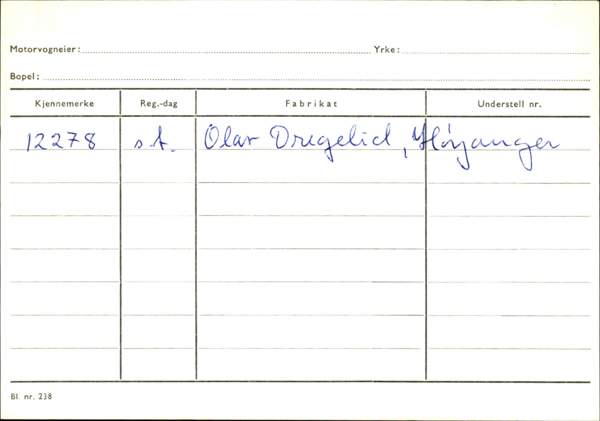 Statens vegvesen, Sogn og Fjordane vegkontor, AV/SAB-A-5301/4/F/L0124: Eigarregister Sogndal A-U, 1945-1975, p. 1536