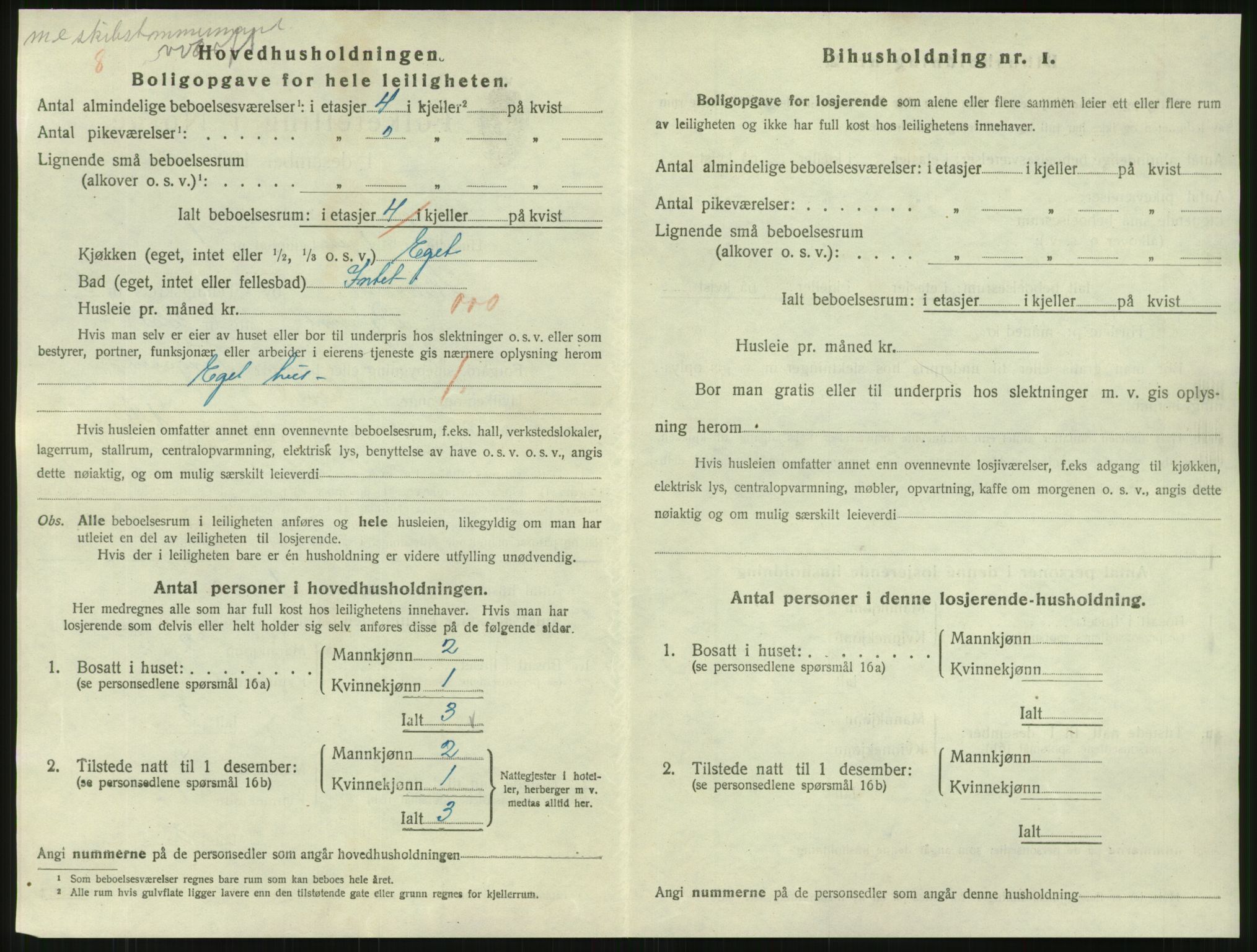 SAT, 1920 census for Namsos, 1920, p. 1596