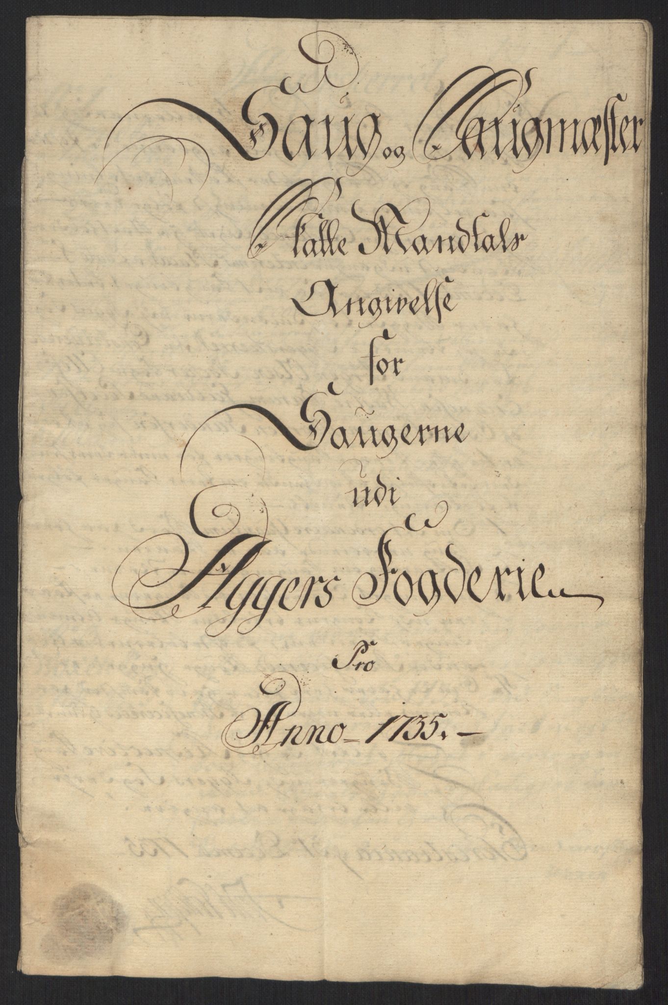 Rentekammeret inntil 1814, Reviderte regnskaper, Fogderegnskap, RA/EA-4092/R10/L0474: Fogderegnskap Aker og Follo, 1735, p. 85