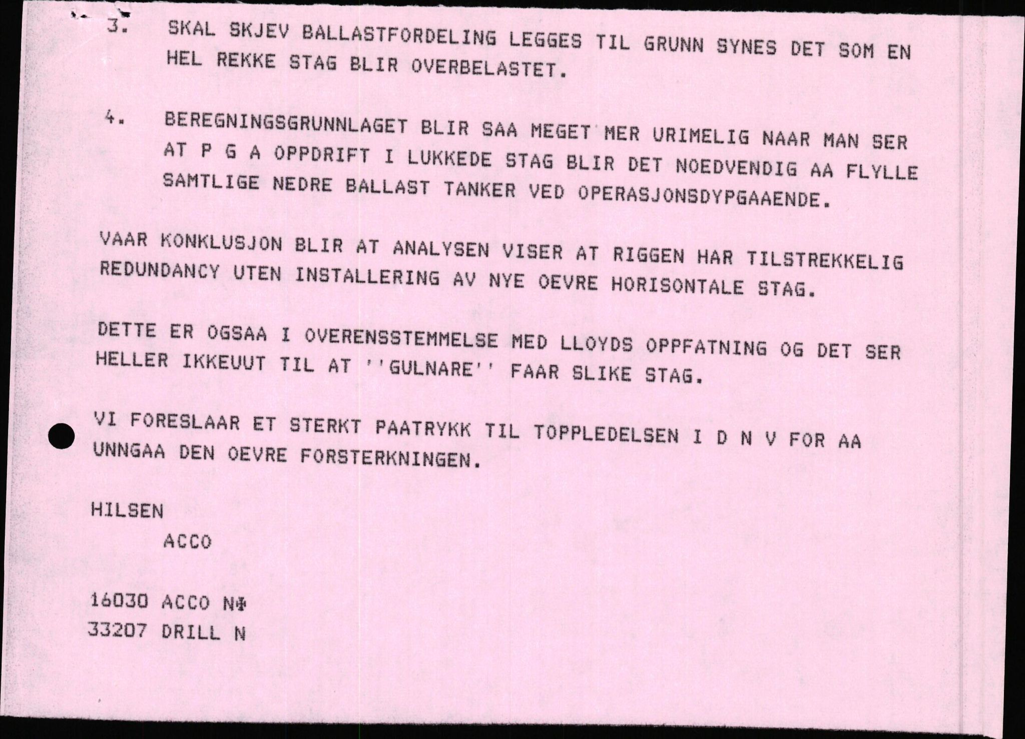 Pa 1503 - Stavanger Drilling AS, AV/SAST-A-101906/2/E/Ec/Eca/L0011: Sak og korrespondanse, 1980-1981