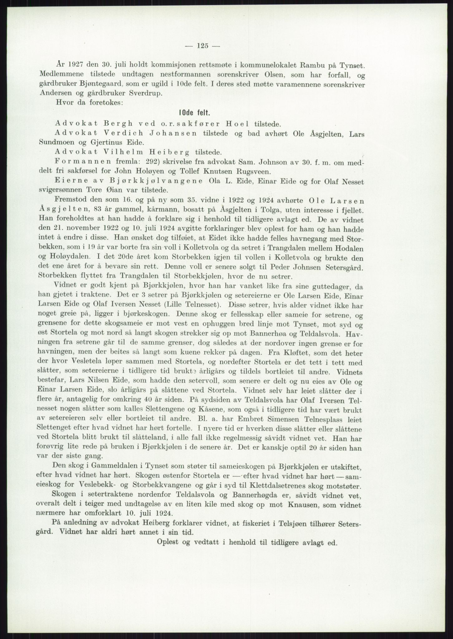 Høyfjellskommisjonen, AV/RA-S-1546/X/Xa/L0001: Nr. 1-33, 1909-1953, p. 4396