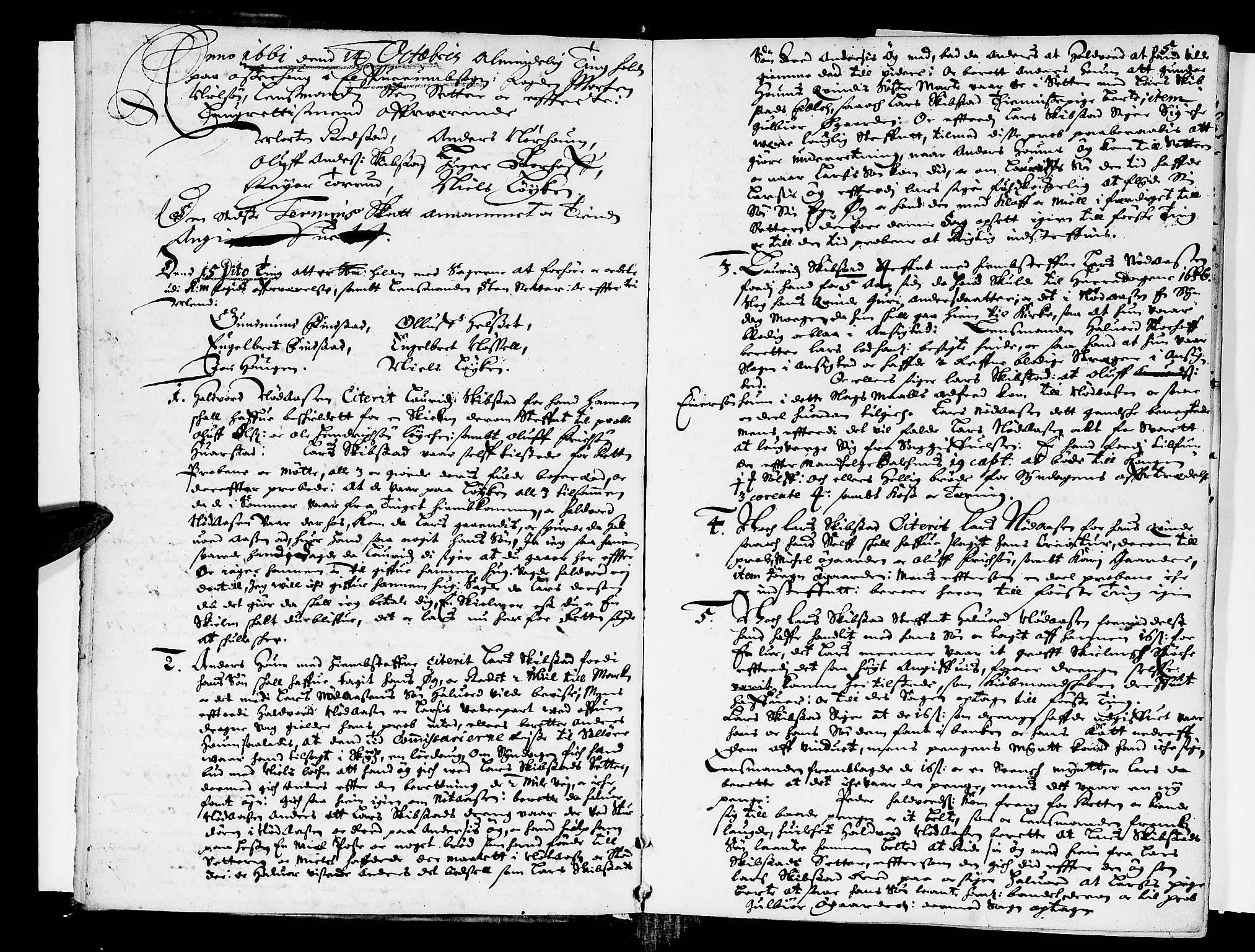 Solør og Østerdalen sorenskriveri, AV/SAH-TING-024/G/Gb/L0006: Tingbok, 1661, p. 4b-5a