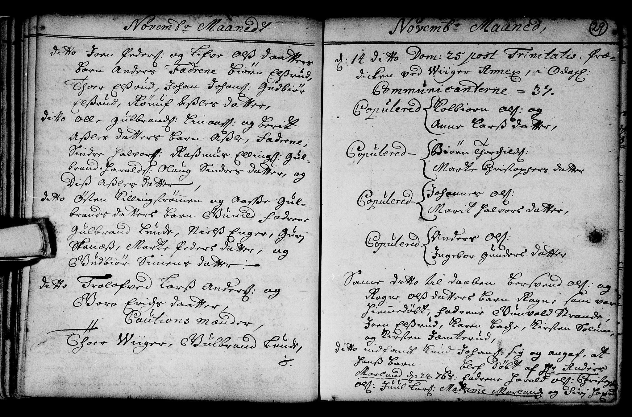 Norderhov kirkebøker, AV/SAKO-A-237/G/Ga/L0001: Parish register (copy) no. I 1, 1717-1725, p. 29