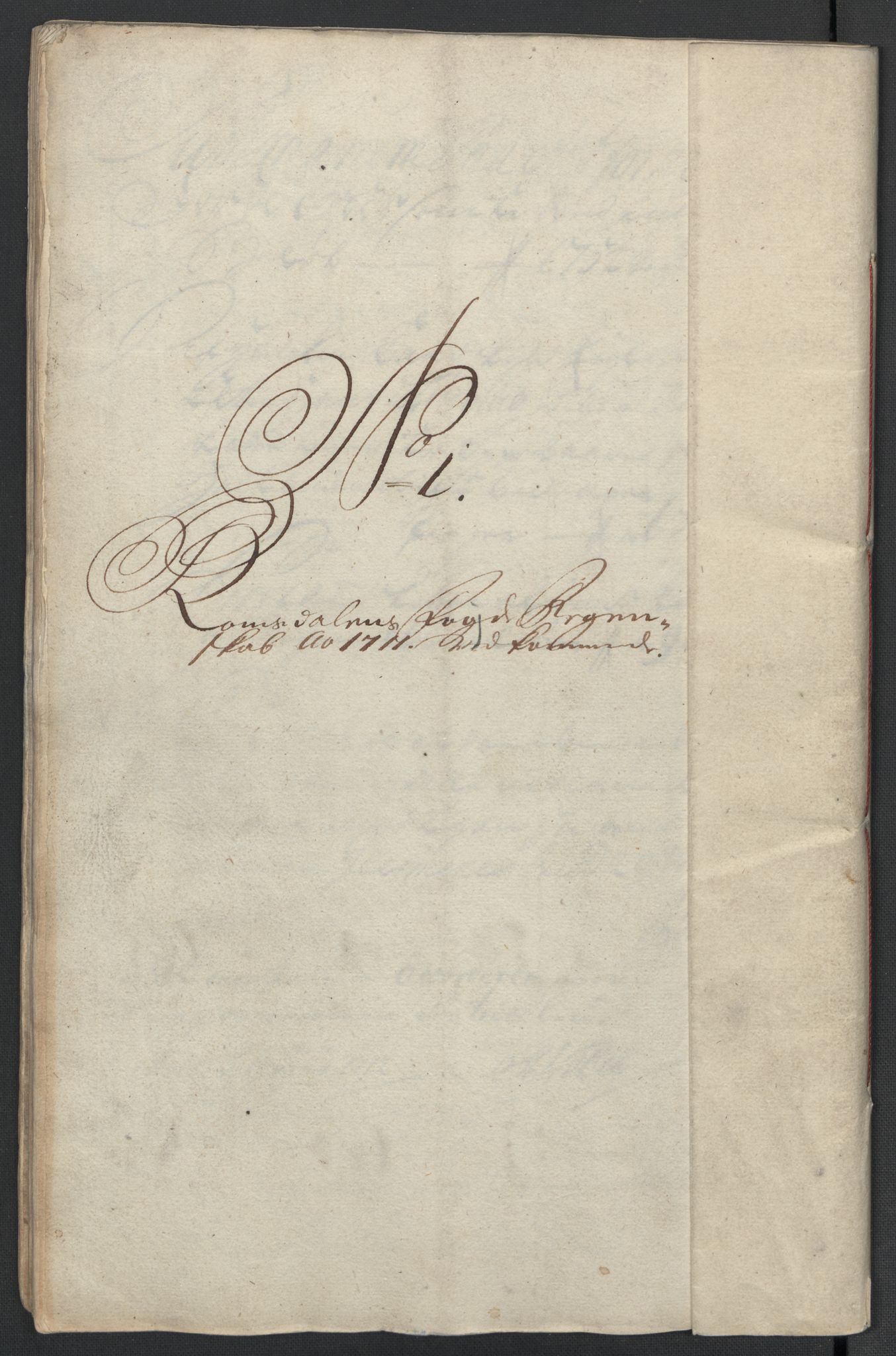 Rentekammeret inntil 1814, Reviderte regnskaper, Fogderegnskap, RA/EA-4092/R55/L3660: Fogderegnskap Romsdal, 1711, p. 81