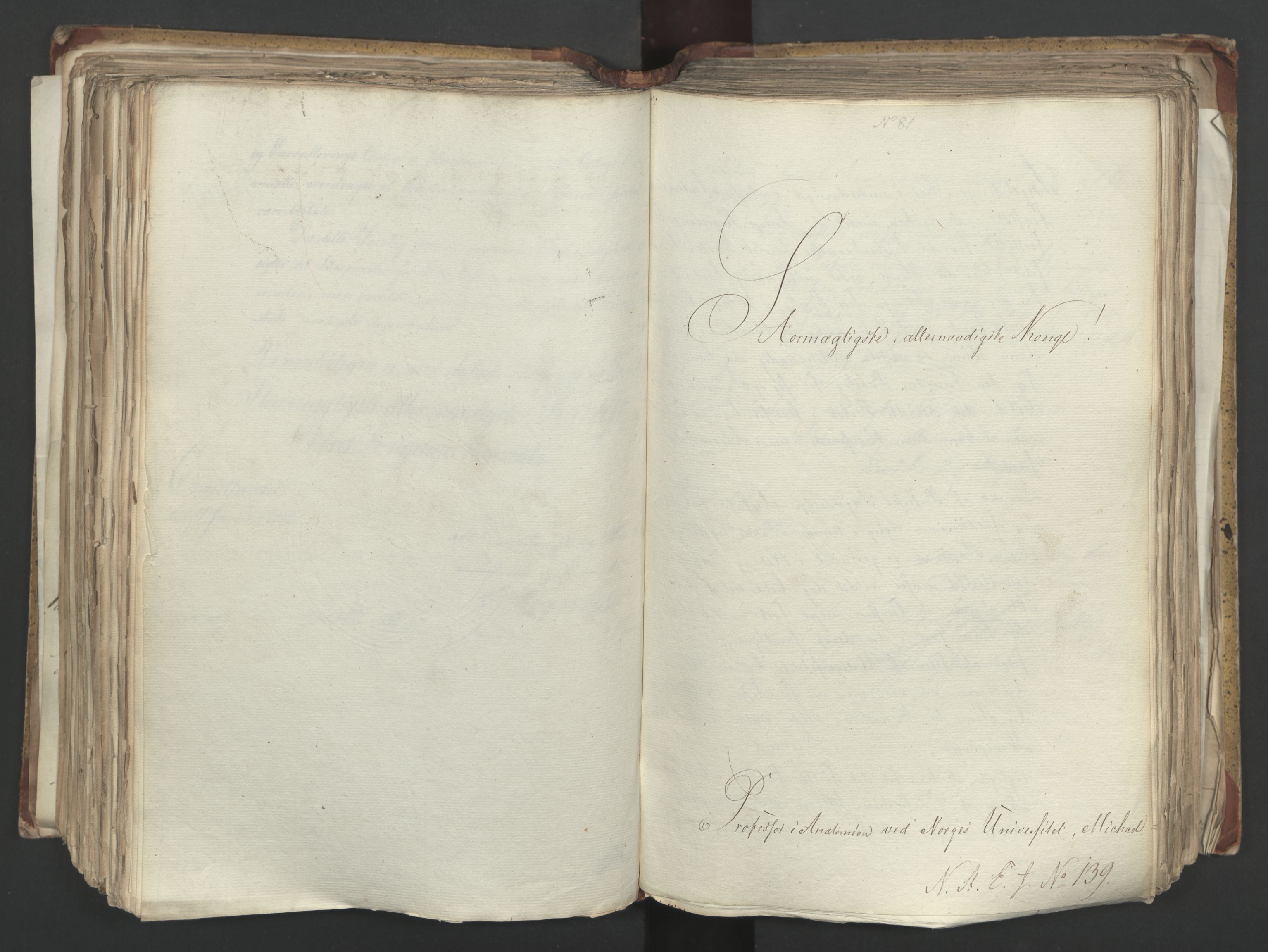 Statsrådsavdelingen i Stockholm, AV/RA-S-1003/D/Da/L0001: Regjeringsinnstillinger nr. 1-262, 1814-1815, p. 298