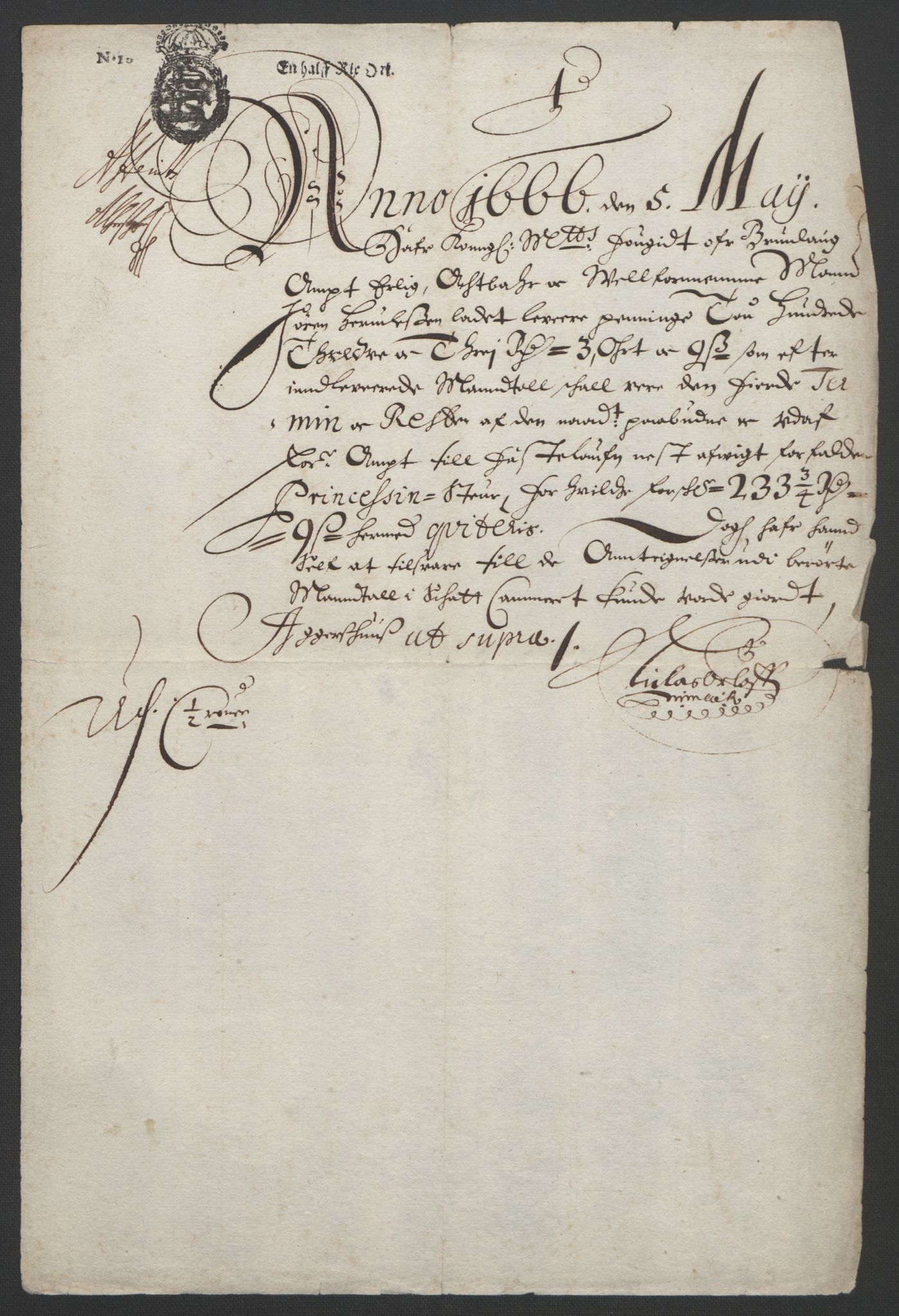 Rentekammeret inntil 1814, Reviderte regnskaper, Fogderegnskap, RA/EA-4092/R33/L1964: Fogderegnskap Larvik grevskap, 1665-1668, p. 42