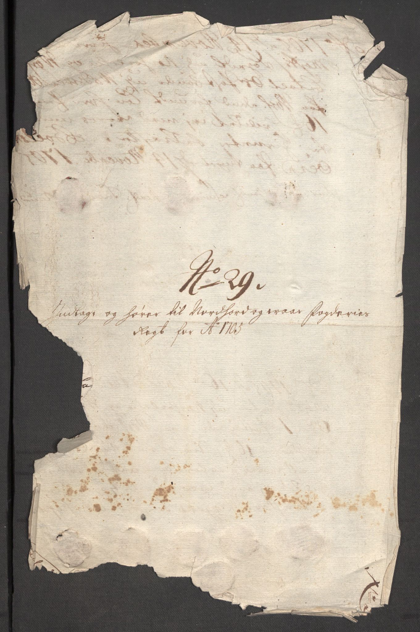 Rentekammeret inntil 1814, Reviderte regnskaper, Fogderegnskap, RA/EA-4092/R51/L3187: Fogderegnskap Nordhordland og Voss, 1704-1705, p. 405