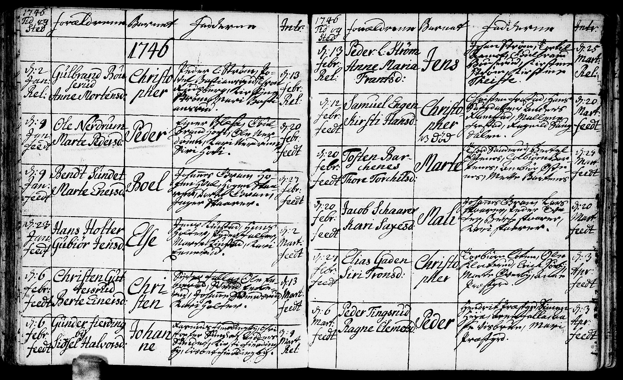 Fet prestekontor Kirkebøker, AV/SAO-A-10370a/F/Fa/L0003: Parish register (official) no. I 3, 1736-1753, p. 47