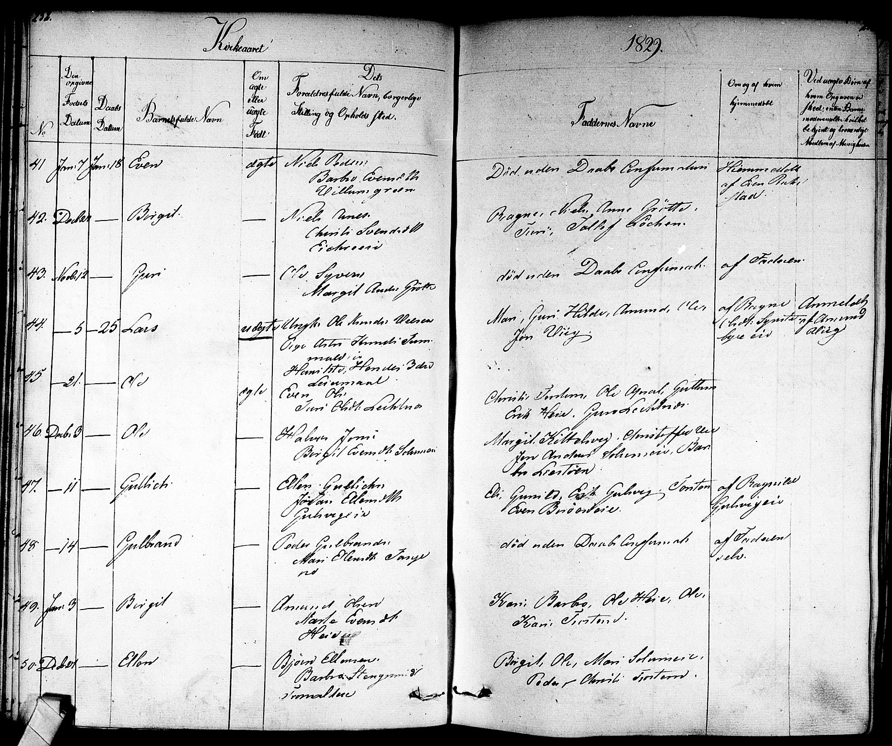 Nes kirkebøker, SAKO/A-236/F/Fa/L0008: Parish register (official) no. 8, 1824-1834, p. 252-253