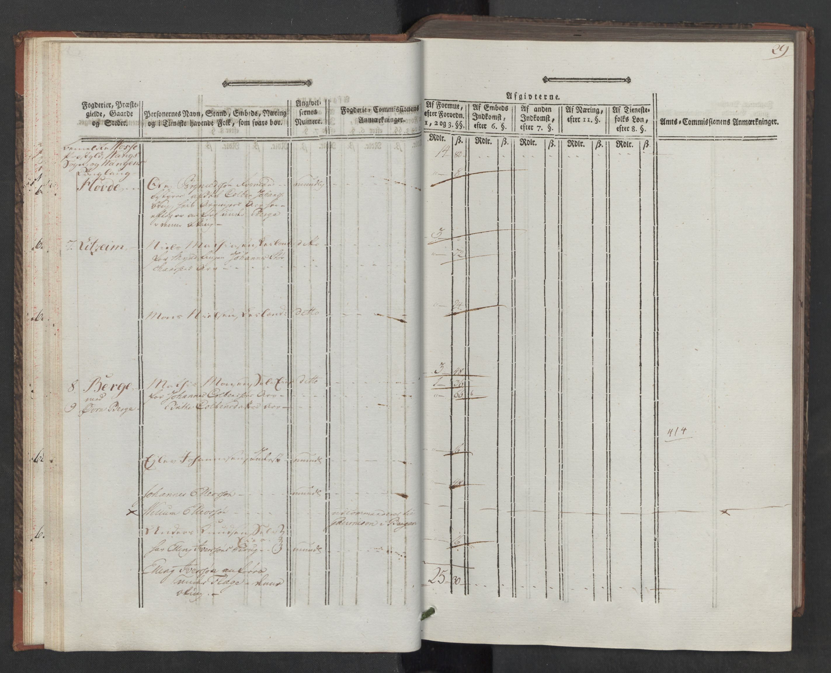 Rentekammeret inntil 1814, Reviderte regnskaper, Mindre regnskaper, AV/RA-EA-4068/Rf/Rfe/L0030: Nordhordland og Voss fogderi, 1789, p. 29