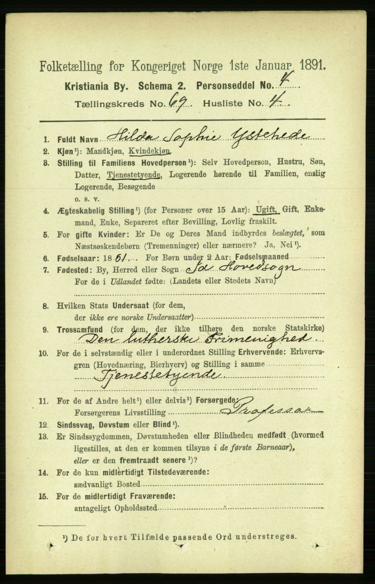 RA, 1891 census for 0301 Kristiania, 1891, p. 38301