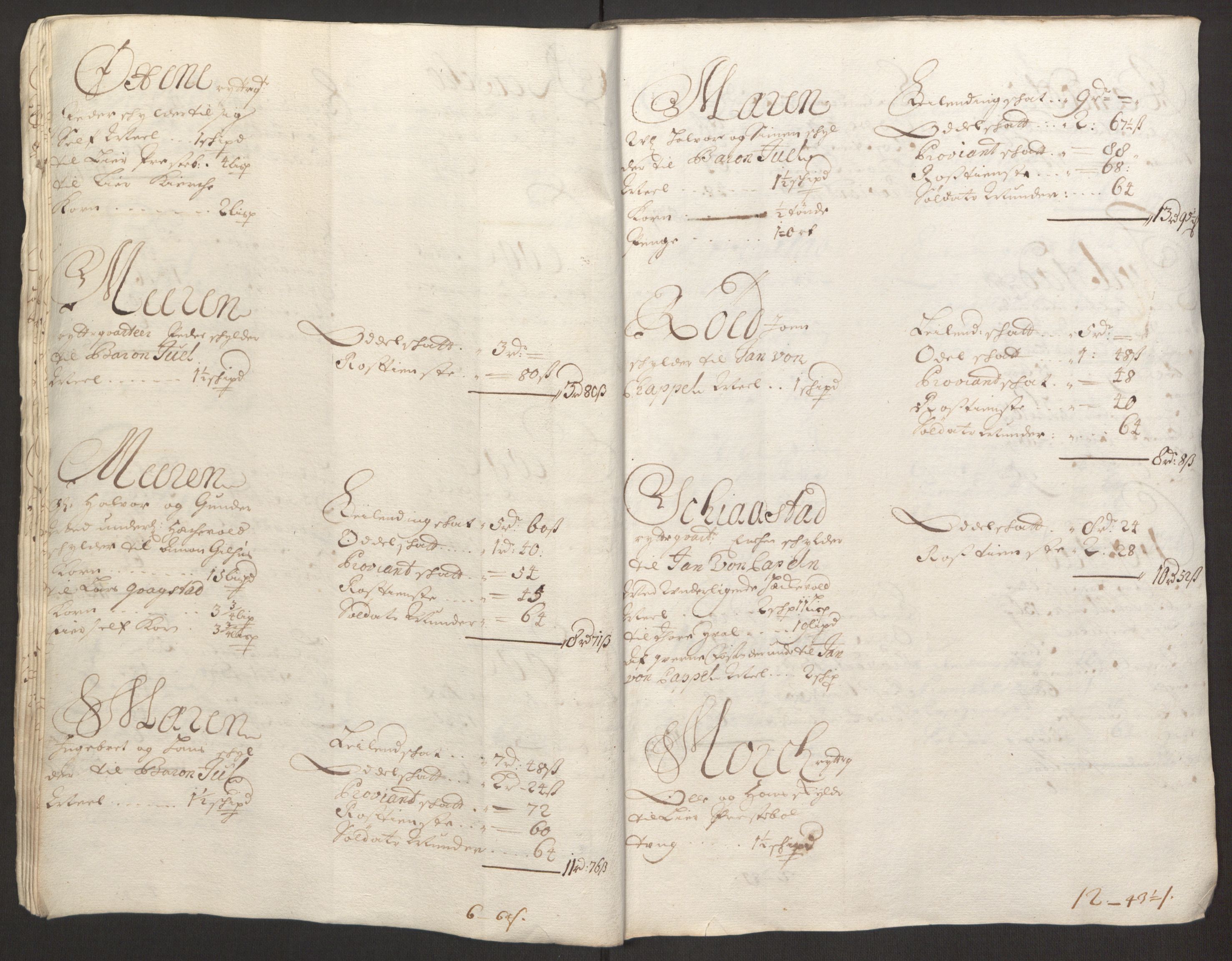 Rentekammeret inntil 1814, Reviderte regnskaper, Fogderegnskap, AV/RA-EA-4092/R30/L1694: Fogderegnskap Hurum, Røyken, Eiker og Lier, 1694-1696, p. 193