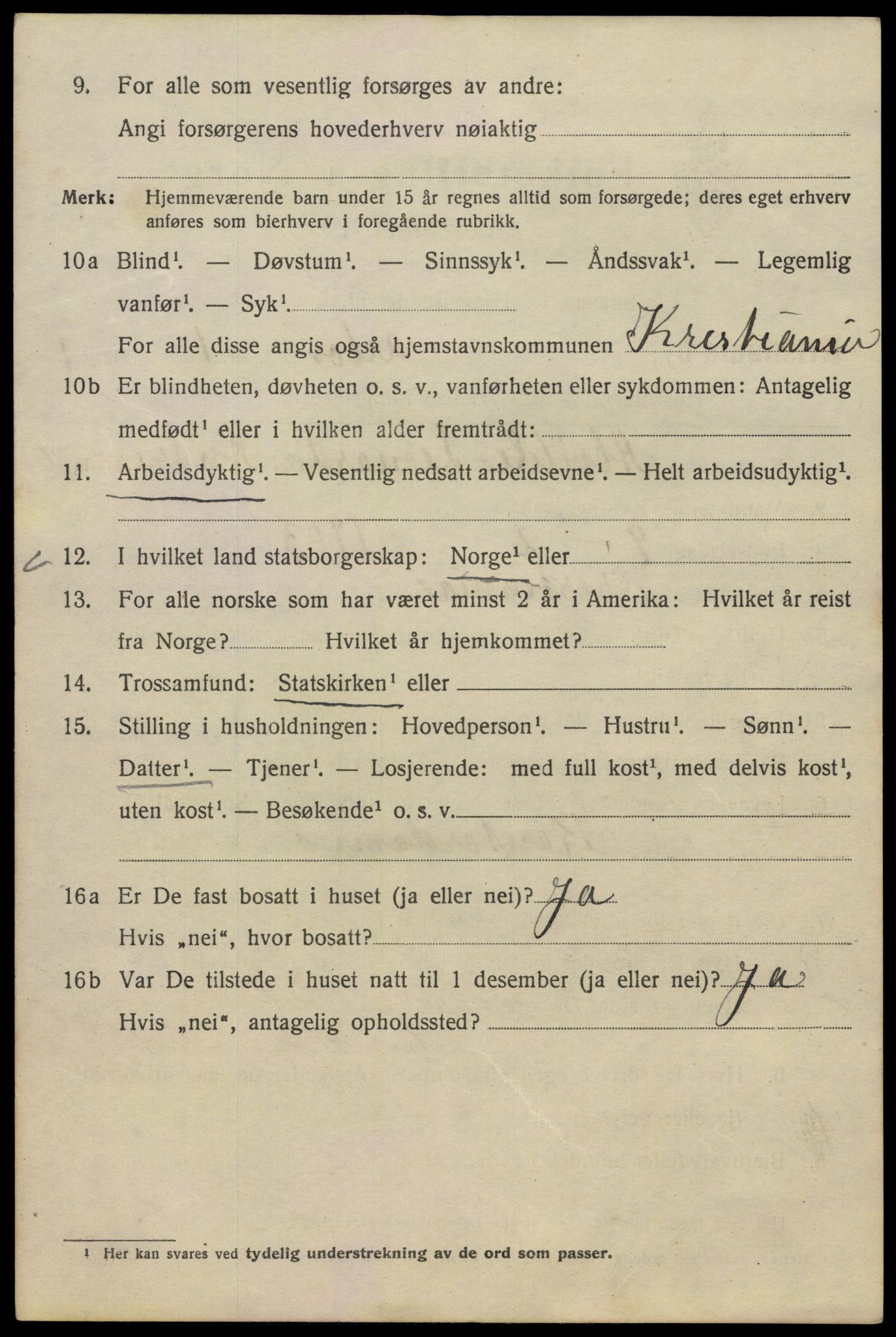 SAO, 1920 census for Kristiania, 1920, p. 142686