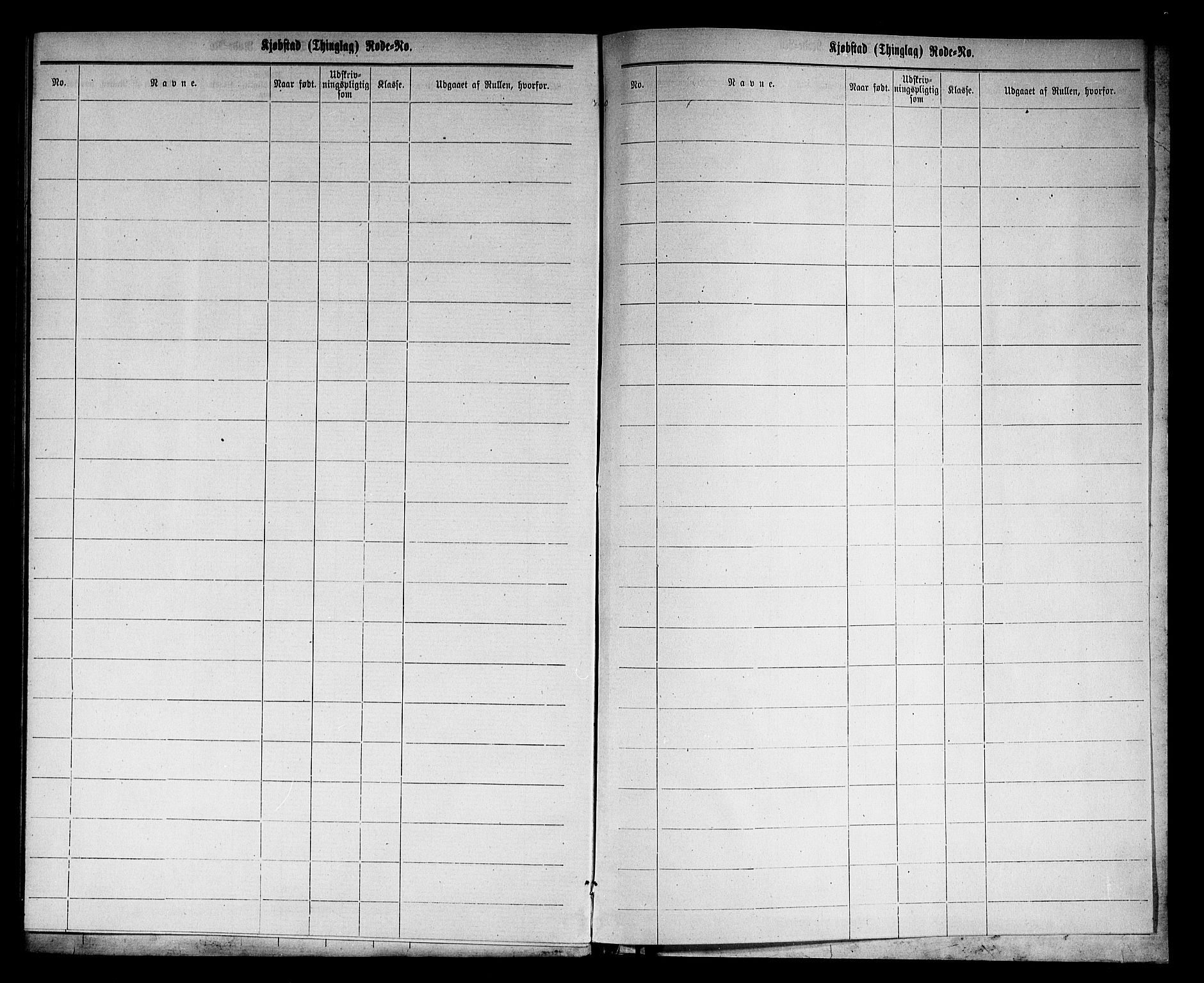 Holmestrand innrulleringskontor, SAKO/A-1151/G/Gb/L0002: Utskrivningsregisterrulle, 1870-1890, p. 67