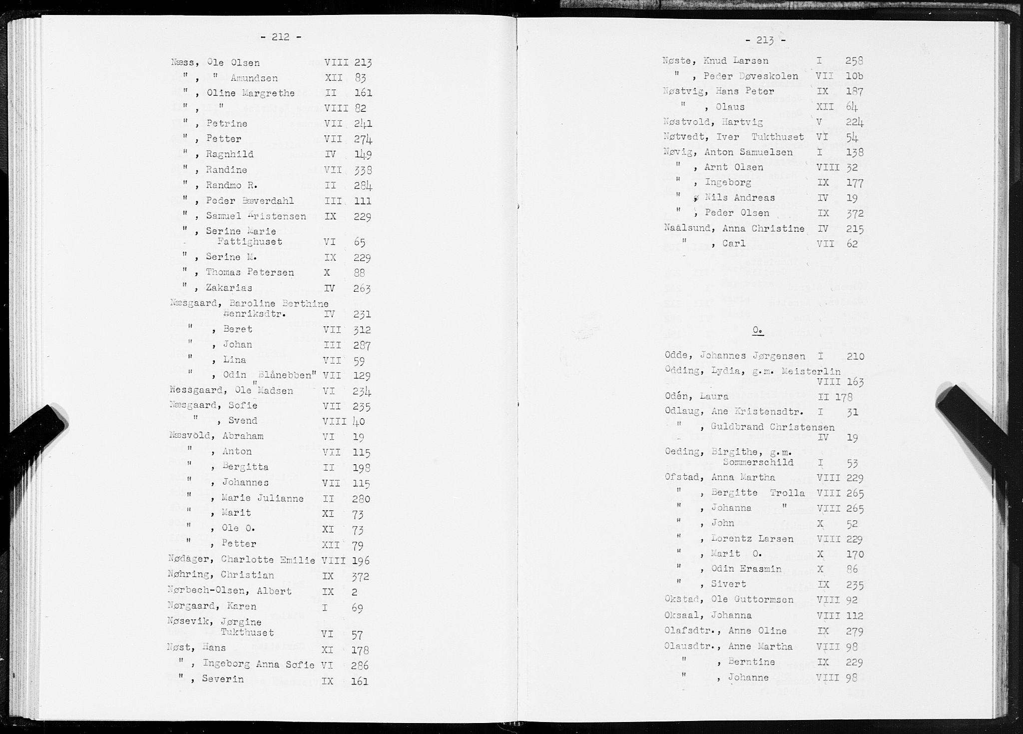 SAT, 1875 census for 1601 Trondheim, 1875, p. 212-213