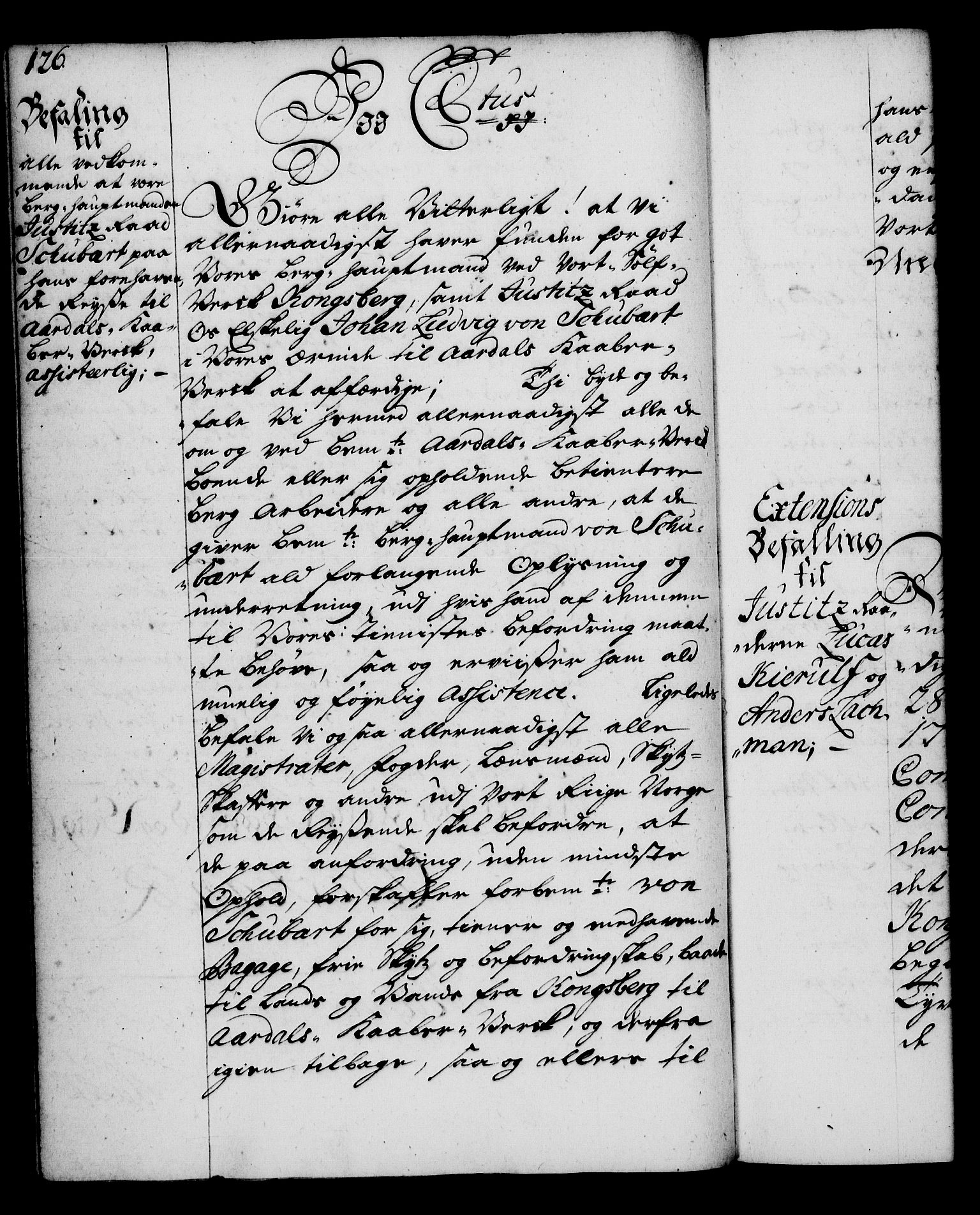 Rentekammeret, Kammerkanselliet, AV/RA-EA-3111/G/Gg/Gga/L0004: Norsk ekspedisjonsprotokoll med register (merket RK 53.4), 1734-1741, p. 126