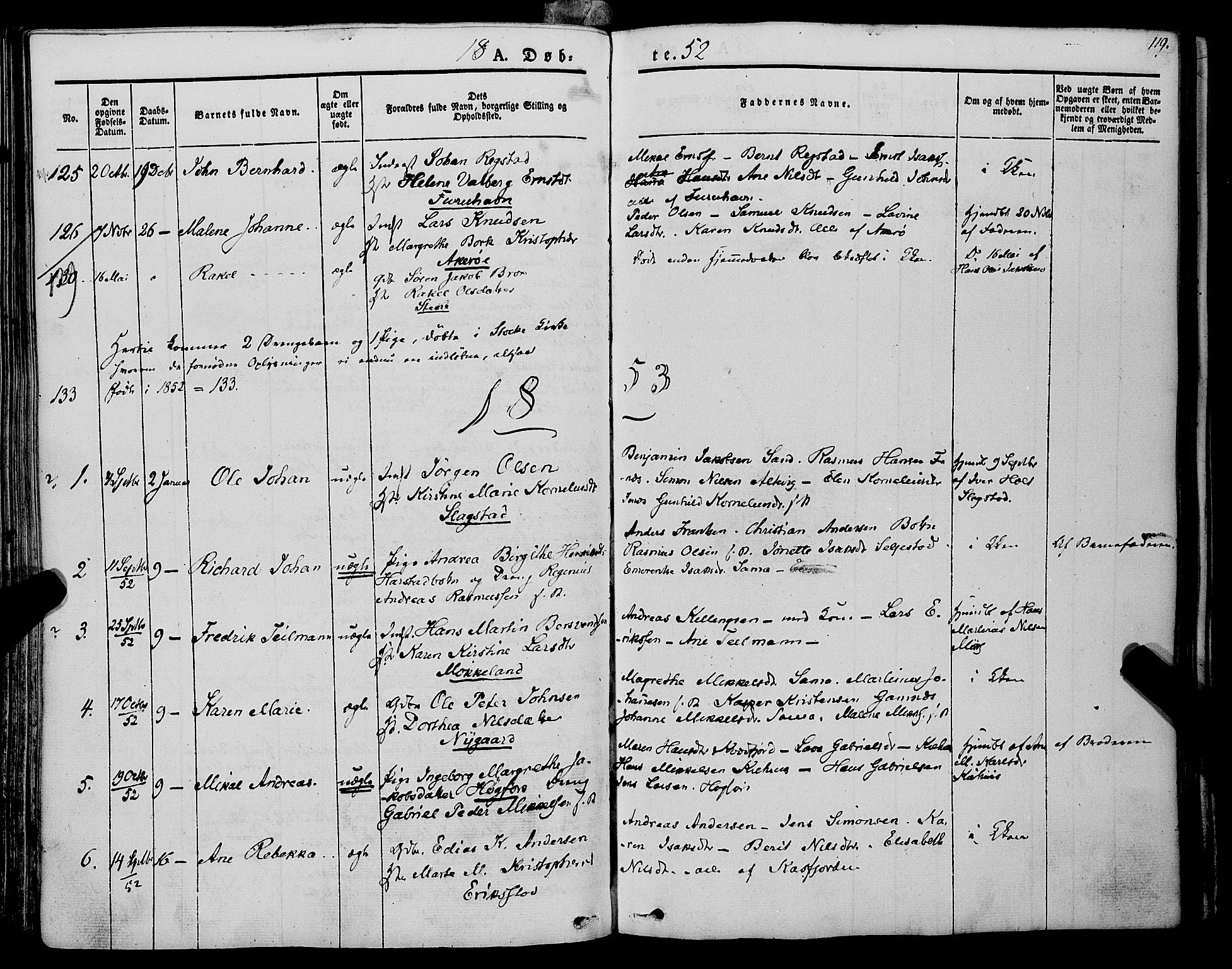 Trondenes sokneprestkontor, SATØ/S-1319/H/Ha/L0009kirke: Parish register (official) no. 9, 1841-1852, p. 119
