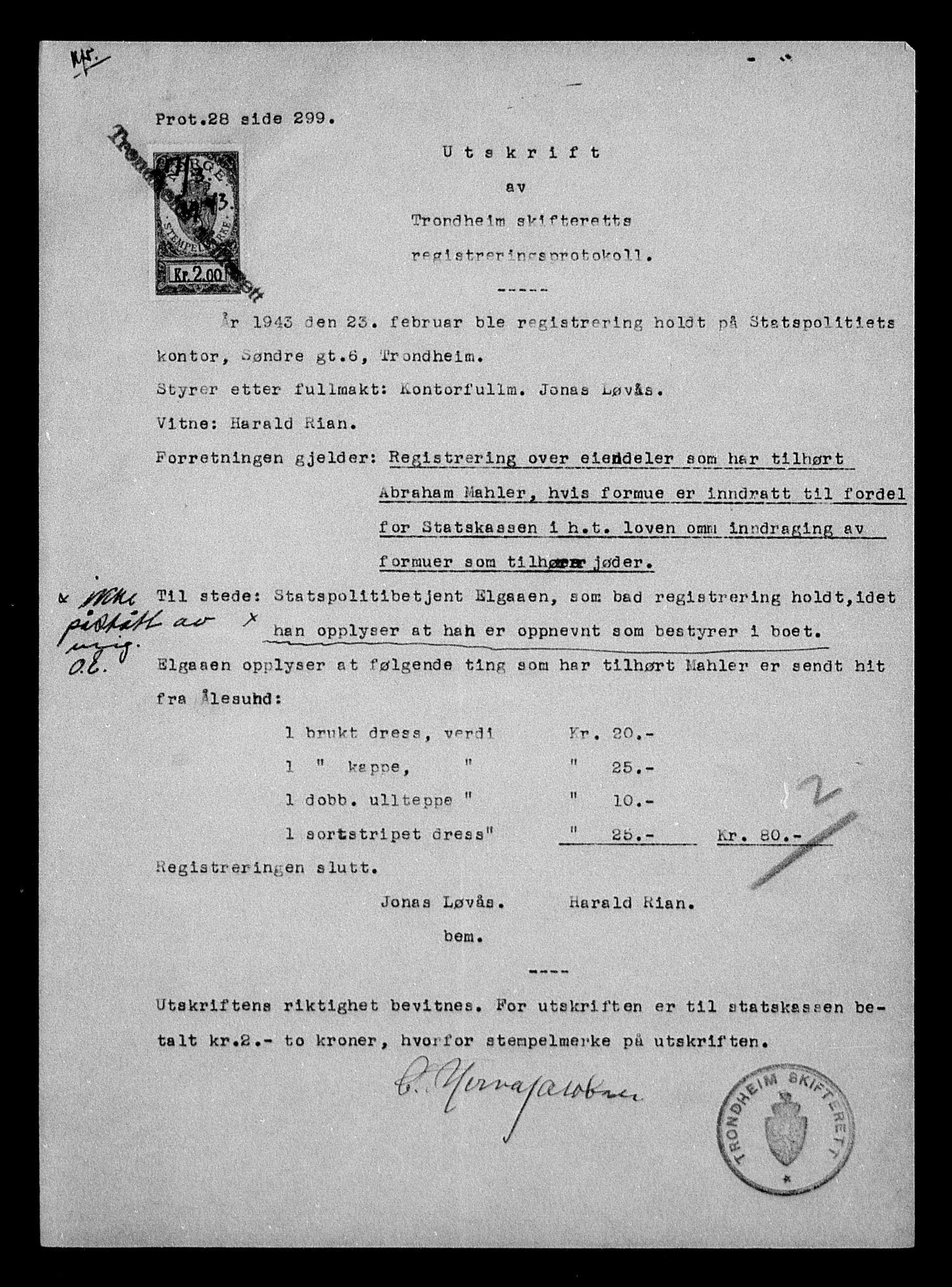 Justisdepartementet, Tilbakeføringskontoret for inndratte formuer, AV/RA-S-1564/H/Hc/Hca/L0903: --, 1945-1947, p. 360