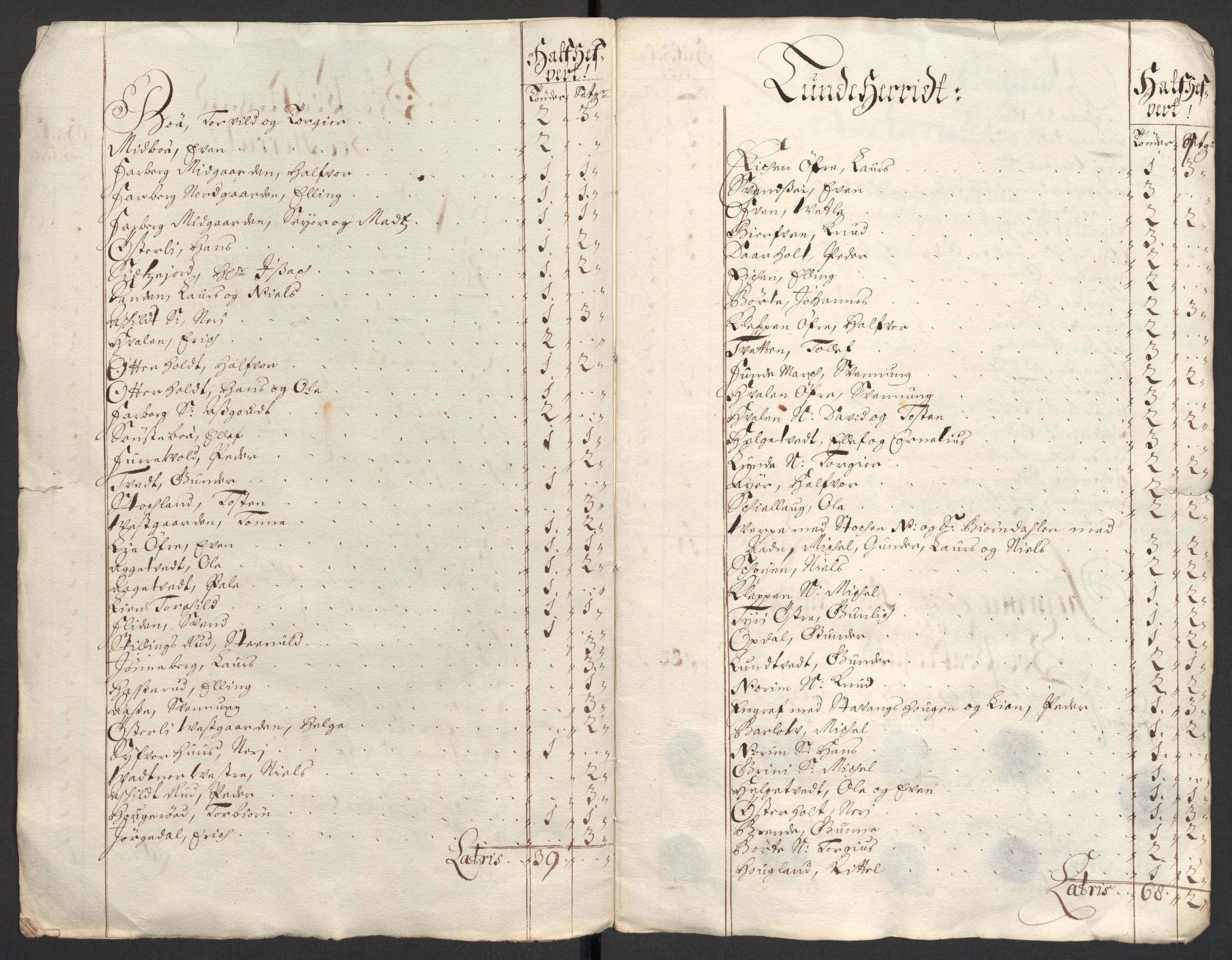 Rentekammeret inntil 1814, Reviderte regnskaper, Fogderegnskap, AV/RA-EA-4092/R36/L2098: Fogderegnskap Øvre og Nedre Telemark og Bamble, 1698, p. 34