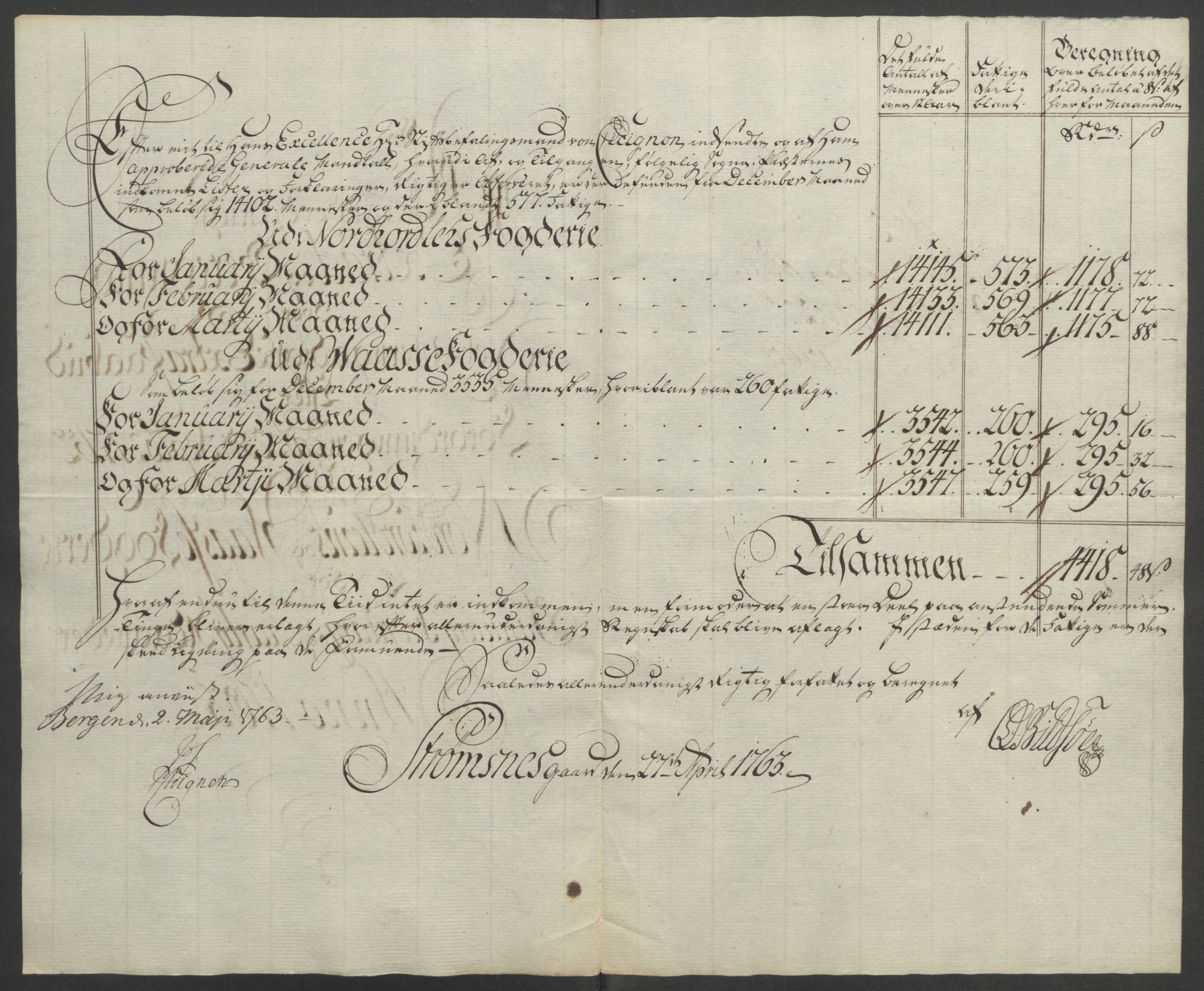 Rentekammeret inntil 1814, Reviderte regnskaper, Fogderegnskap, AV/RA-EA-4092/R51/L3303: Ekstraskatten Nordhordland og Voss, 1762-1772, p. 31