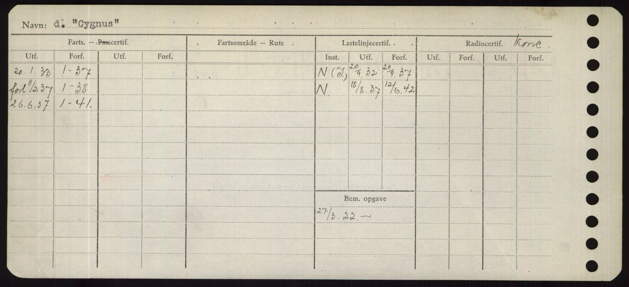 Sjøfartsdirektoratet med forløpere, Skipsmålingen, AV/RA-S-1627/H/Hd/L0008: Fartøy, C-D, p. 292