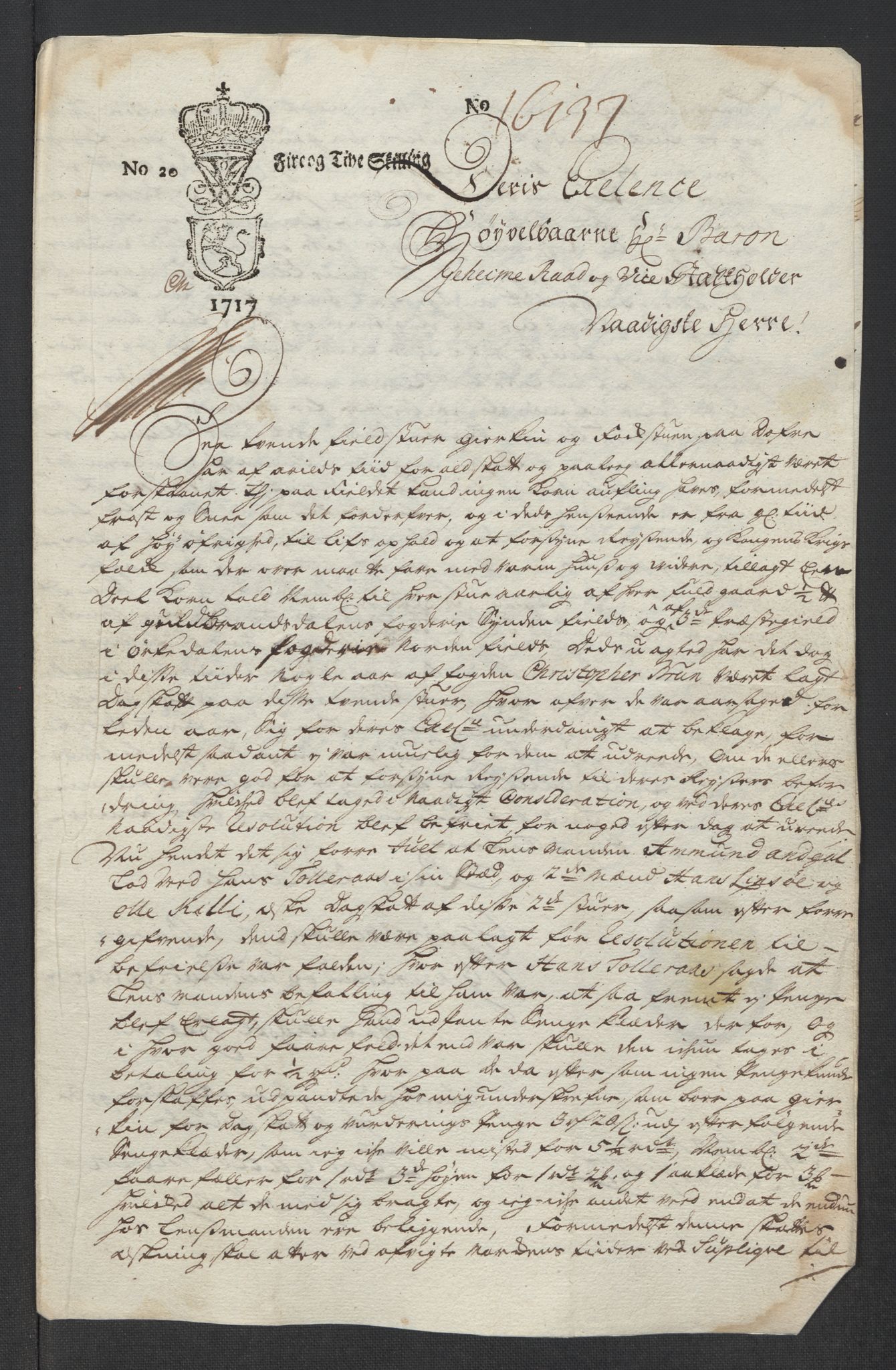 Rentekammeret inntil 1814, Reviderte regnskaper, Fogderegnskap, AV/RA-EA-4092/R17/L1187: Fogderegnskap Gudbrandsdal, 1717, p. 251