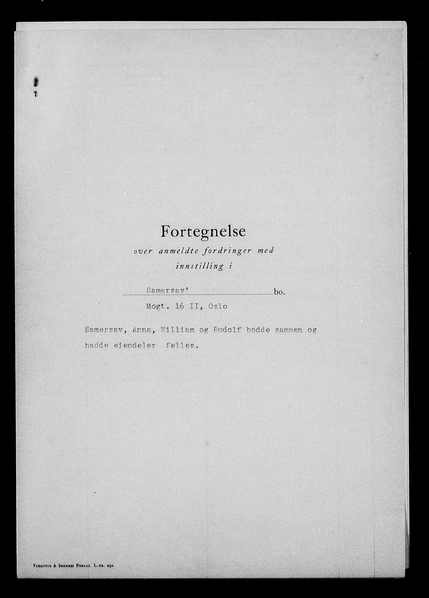 Justisdepartementet, Tilbakeføringskontoret for inndratte formuer, AV/RA-S-1564/H/Hc/Hcc/L0976: --, 1945-1947, p. 651