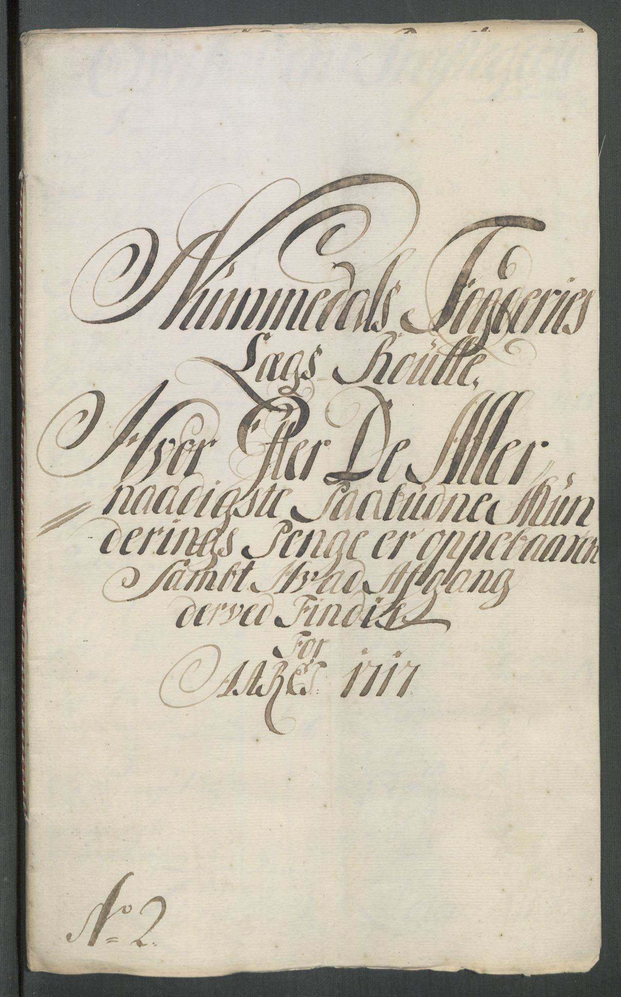Rentekammeret inntil 1814, Reviderte regnskaper, Fogderegnskap, RA/EA-4092/R64/L4438: Fogderegnskap Namdal, 1717, p. 84