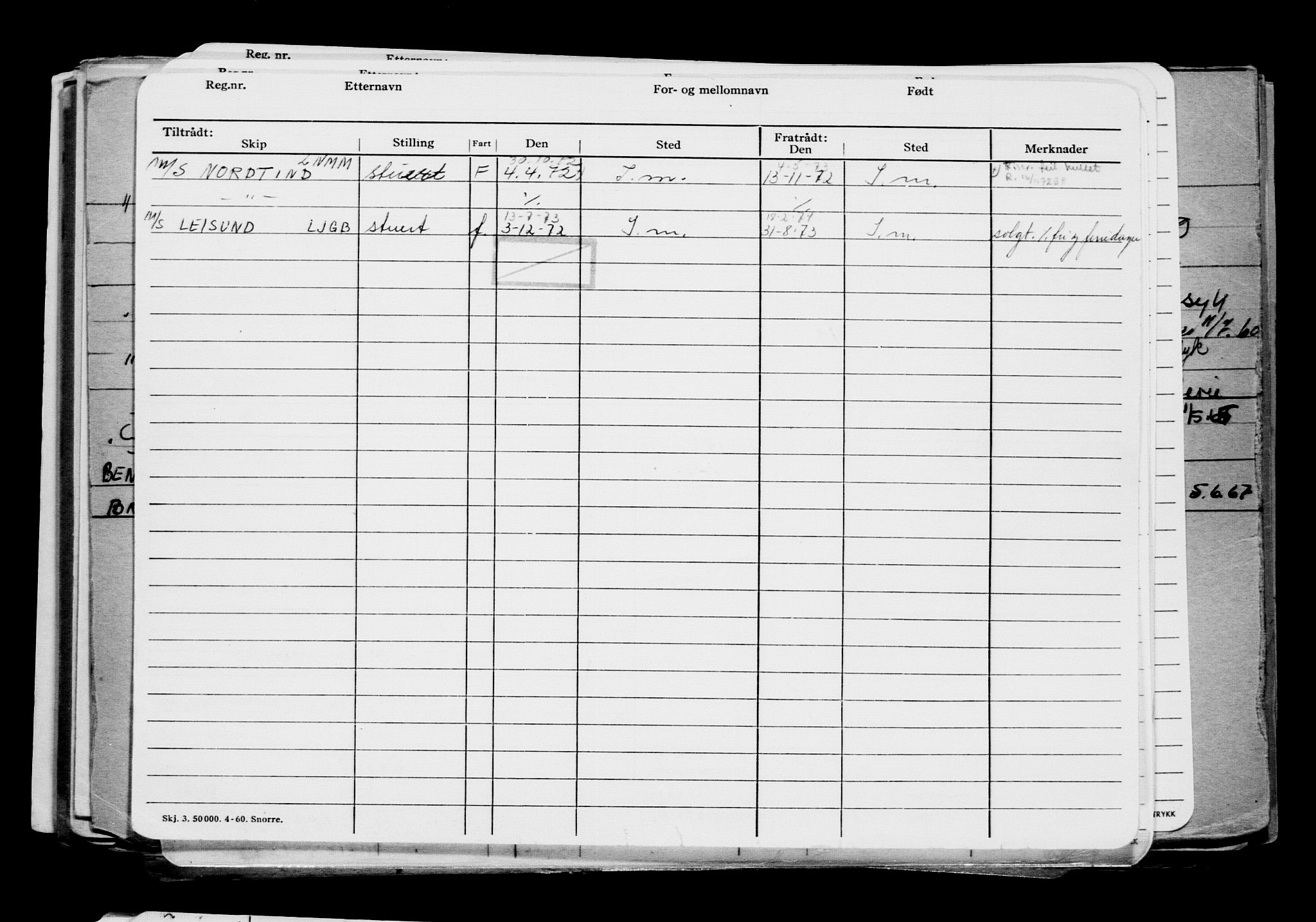 Direktoratet for sjømenn, AV/RA-S-3545/G/Gb/L0197: Hovedkort, 1921, p. 289