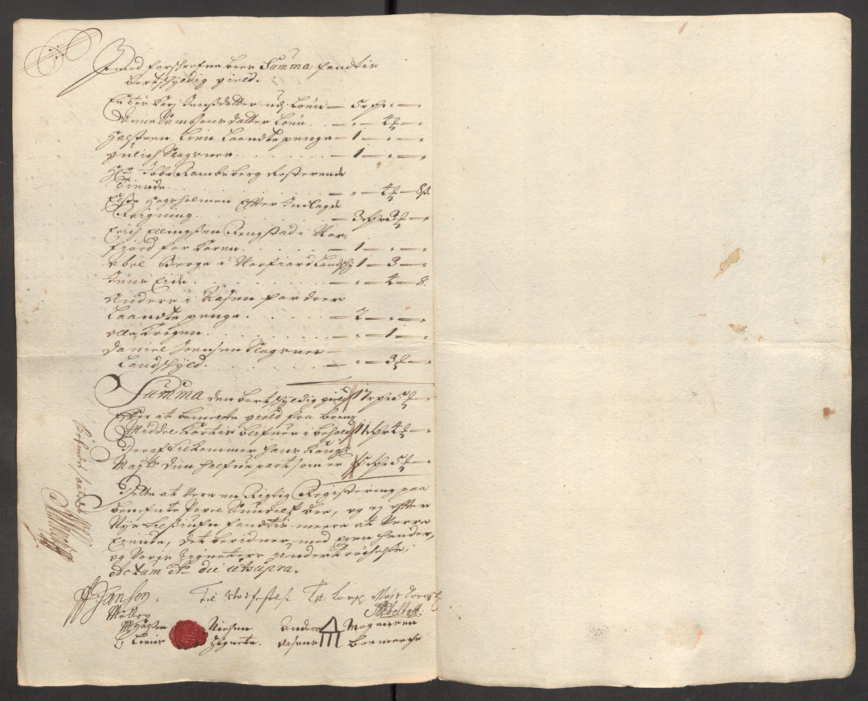 Rentekammeret inntil 1814, Reviderte regnskaper, Fogderegnskap, AV/RA-EA-4092/R54/L3558: Fogderegnskap Sunnmøre, 1700-1701, p. 237