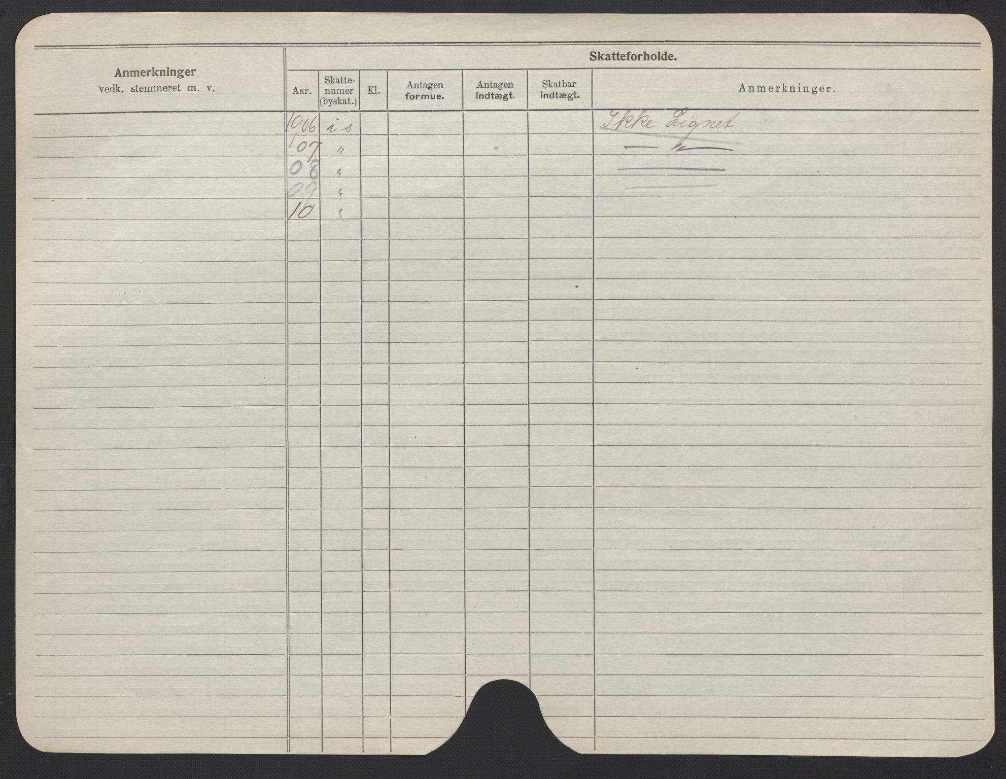 Oslo folkeregister, Registerkort, AV/SAO-A-11715/F/Fa/Fac/L0024: Kvinner, 1906-1914, p. 205b