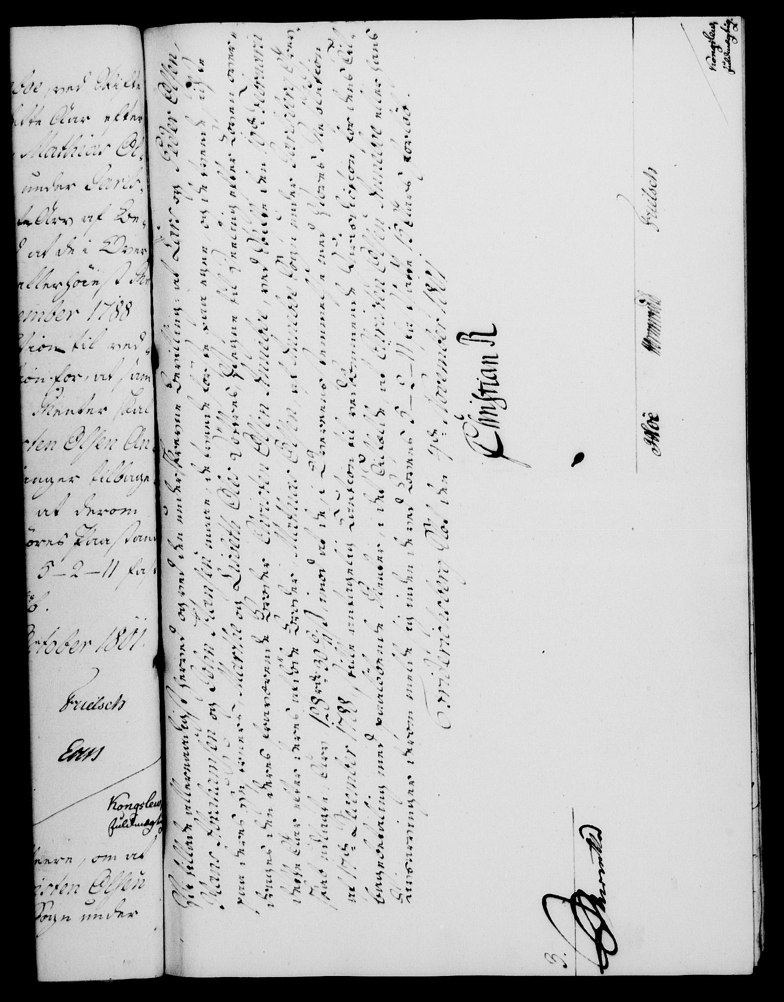 Rentekammeret, Kammerkanselliet, RA/EA-3111/G/Gf/Gfa/L0083: Norsk relasjons- og resolusjonsprotokoll (merket RK 52.83), 1801, p. 685