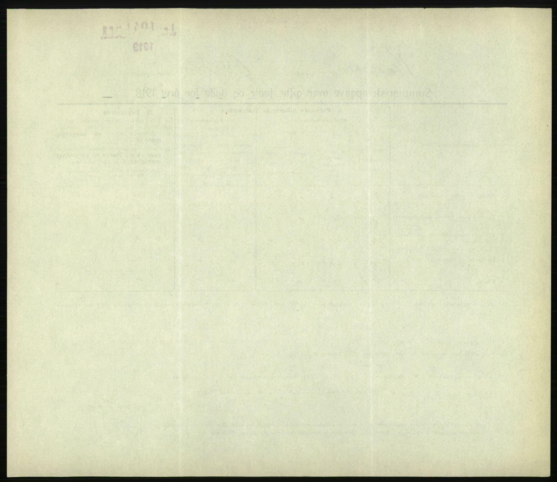 Statistisk sentralbyrå, Sosiodemografiske emner, Befolkning, AV/RA-S-2228/D/Df/Dfb/Dfbh/L0059: Summariske oppgaver over gifte, fødte og døde for hele landet., 1918, p. 690
