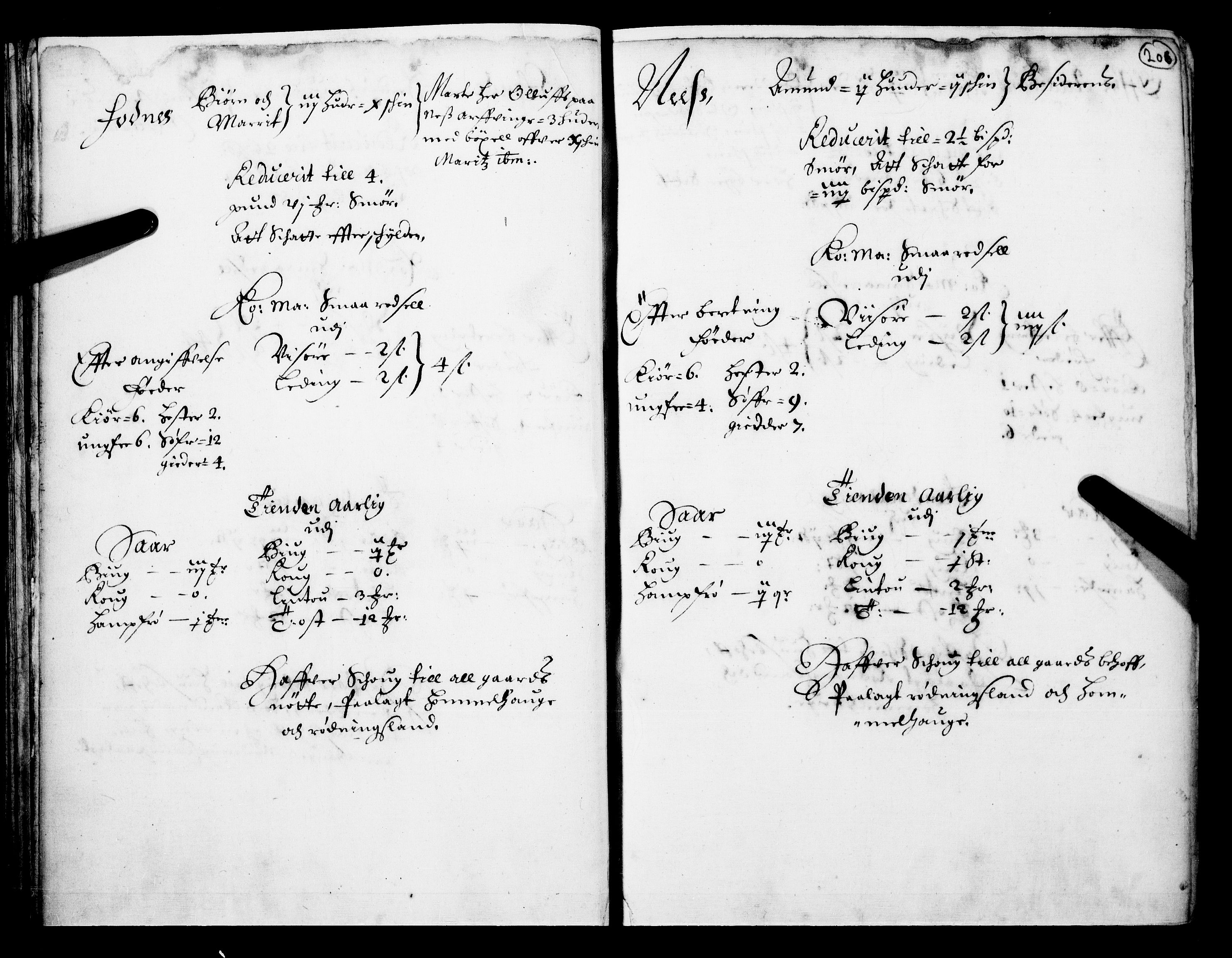 Rentekammeret inntil 1814, Realistisk ordnet avdeling, AV/RA-EA-4070/N/Nb/Nba/L0017: Hadeland og Valdres fogderi, 2. del, 1669, p. 205b-206a