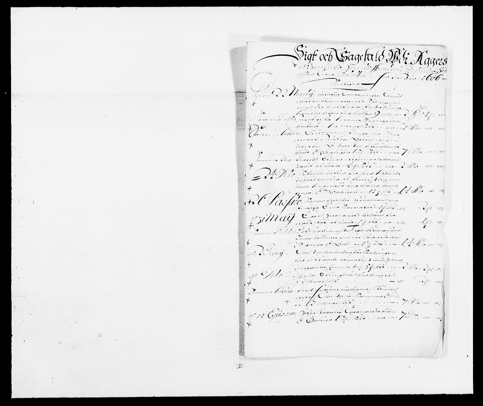 Rentekammeret inntil 1814, Reviderte regnskaper, Fogderegnskap, RA/EA-4092/R08/L0422: Fogderegnskap Aker, 1684-1686, p. 33