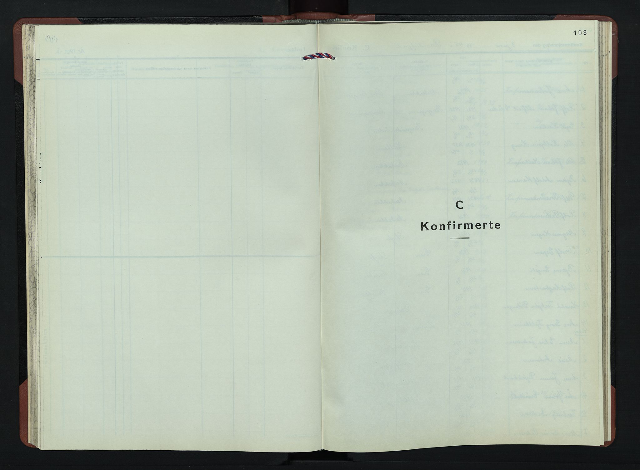 Jevnaker prestekontor, SAH/PREST-116/H/Ha/Hab/L0007: Parish register (copy) no. 7, 1943-1953, p. 108