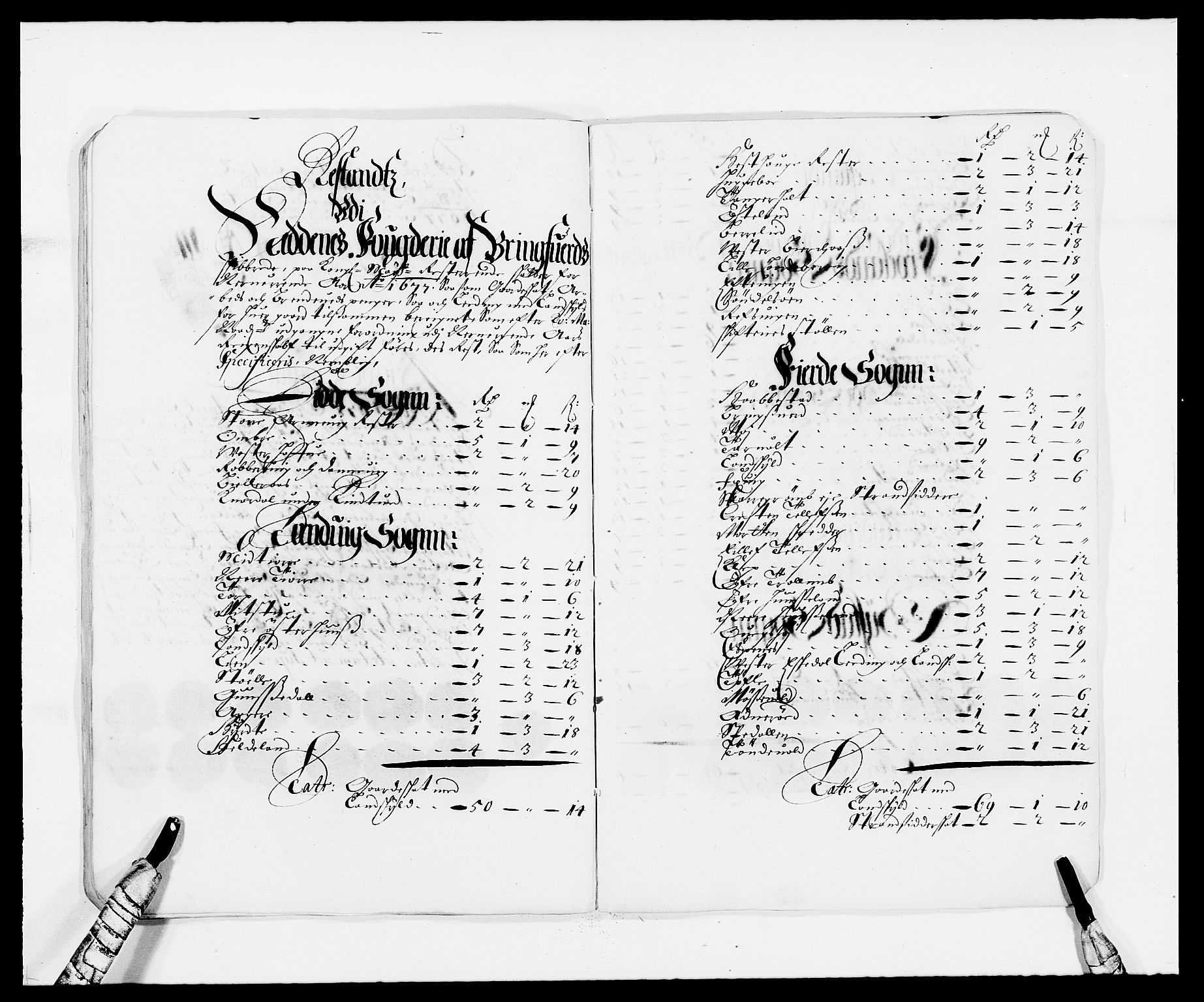 Rentekammeret inntil 1814, Reviderte regnskaper, Fogderegnskap, RA/EA-4092/R39/L2302: Fogderegnskap Nedenes, 1677-1678, p. 178