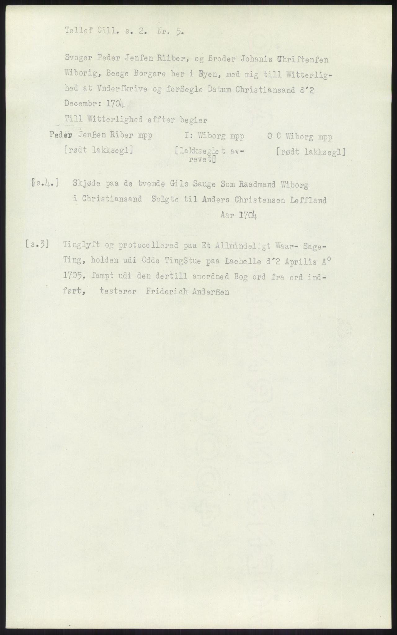 Samlinger til kildeutgivelse, Diplomavskriftsamlingen, RA/EA-4053/H/Ha, p. 1275