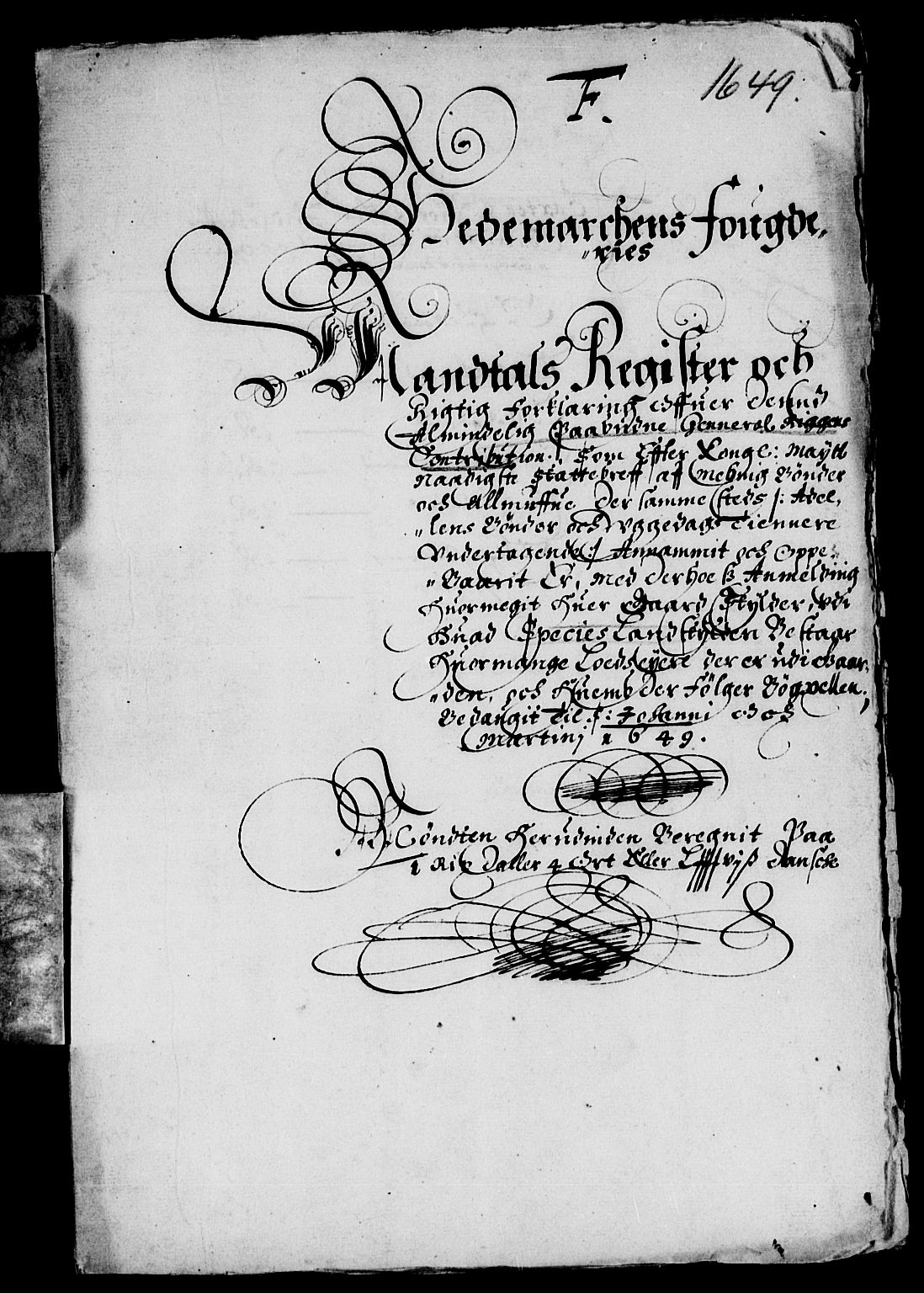 Rentekammeret inntil 1814, Reviderte regnskaper, Lensregnskaper, RA/EA-5023/R/Rb/Rba/L0199: Akershus len, 1649-1650