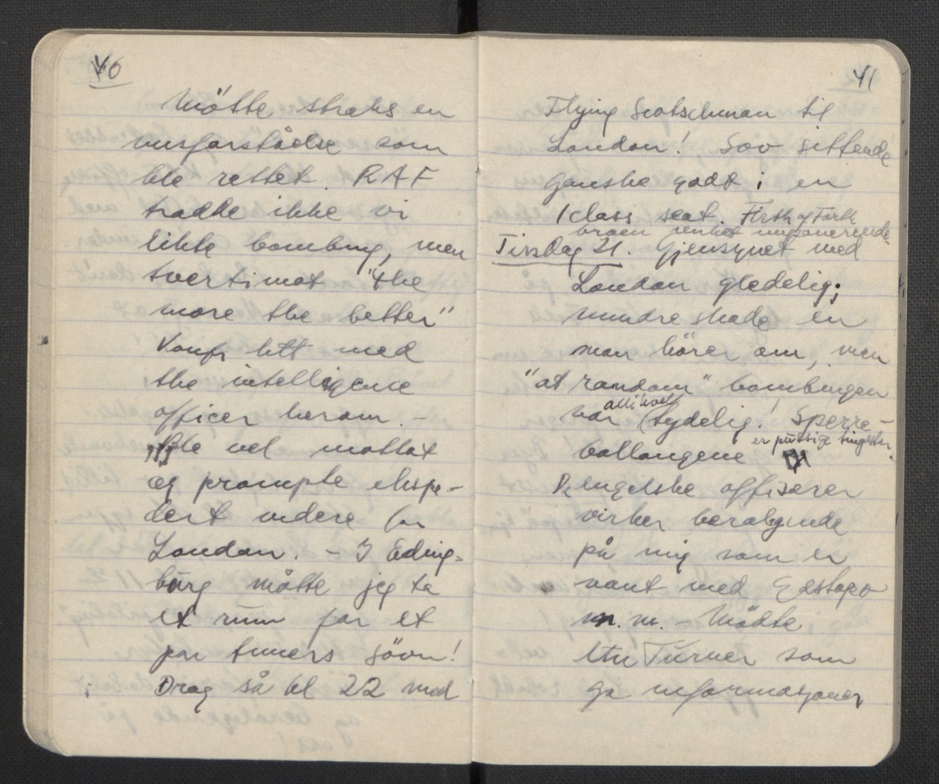 Tronstad, Leif, AV/RA-PA-0354/F/L0001: Dagbøker, 1941-1945, p. 27