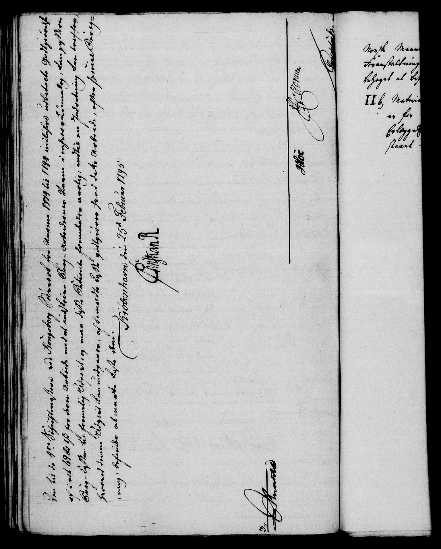 Rentekammeret, Renteskriverkontorene, AV/RA-EA-3115/M/Mf/Mfb/L0002: Relasjons- og resolusjonsprotokoll med register (merket RK 54.8), 1793-1795