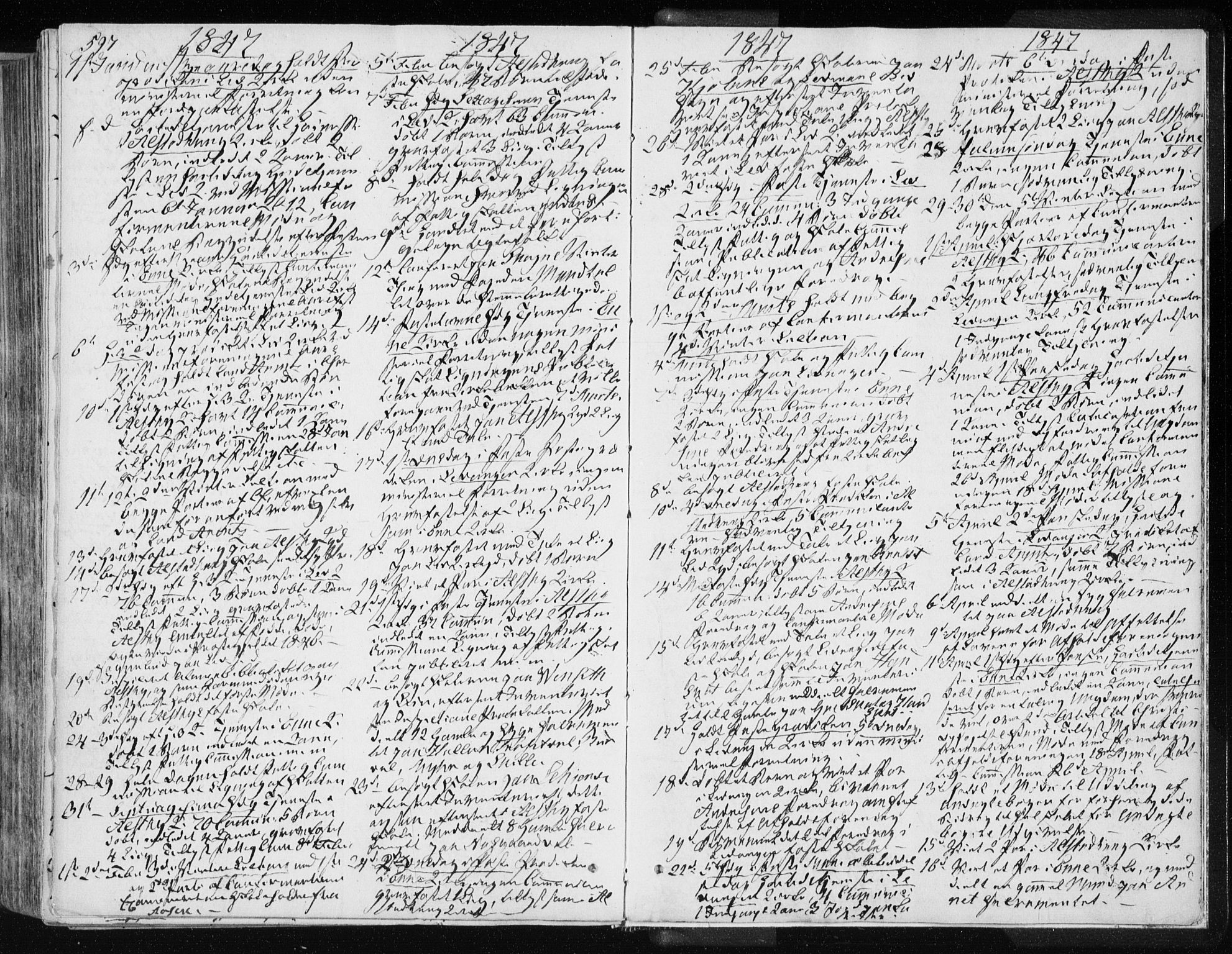 Ministerialprotokoller, klokkerbøker og fødselsregistre - Nord-Trøndelag, SAT/A-1458/717/L0154: Parish register (official) no. 717A06 /1, 1836-1849, p. 597