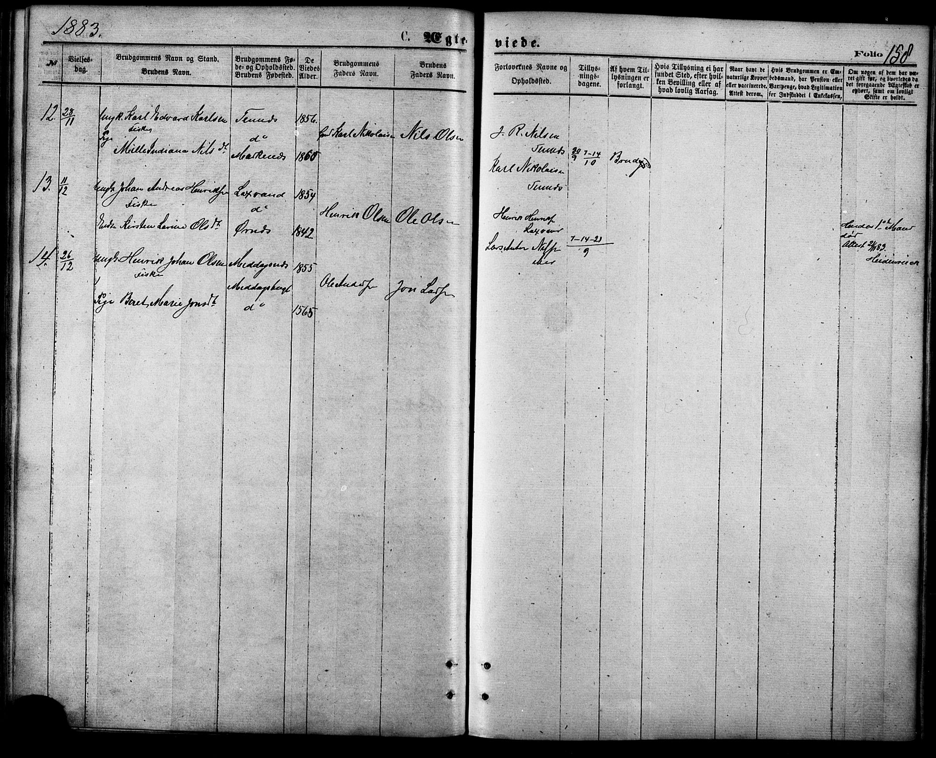 Balsfjord sokneprestembete, SATØ/S-1303/G/Ga/L0004kirke: Parish register (official) no. 4, 1871-1883, p. 158