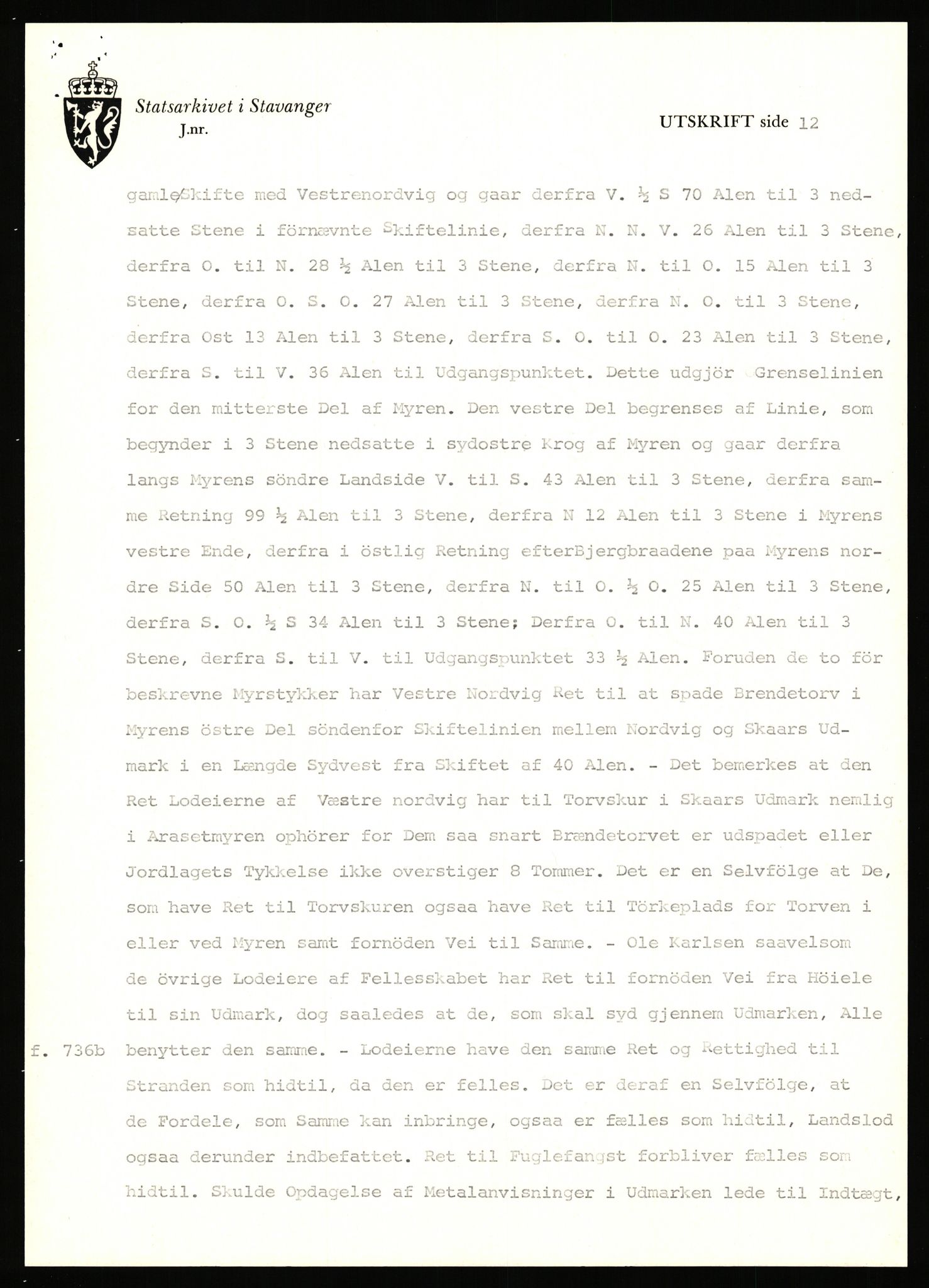 Statsarkivet i Stavanger, AV/SAST-A-101971/03/Y/Yj/L0047: Avskrifter sortert etter gårdsnavn: Kirketeigen - Klovning, 1750-1930, p. 593