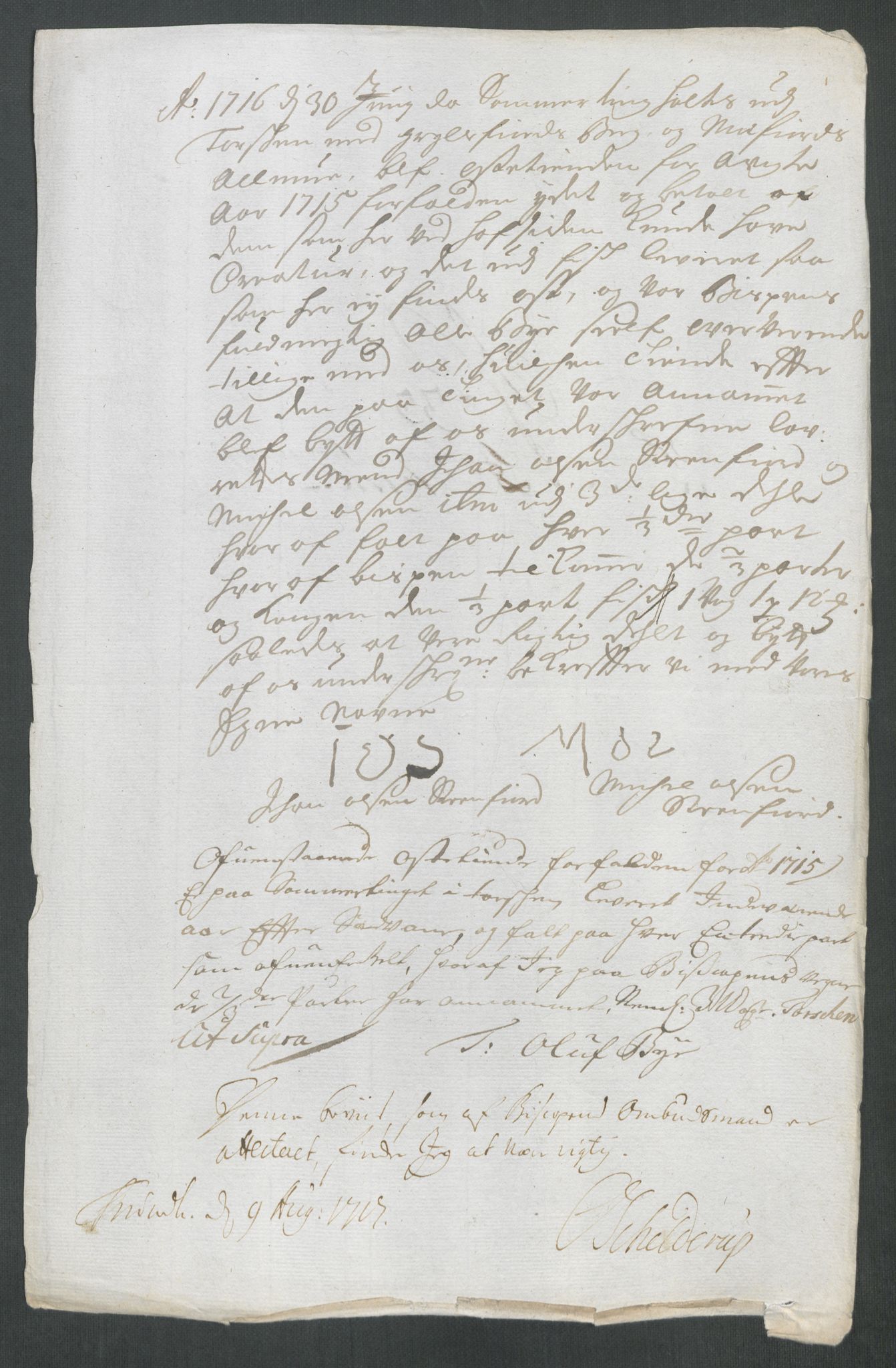 Rentekammeret inntil 1814, Reviderte regnskaper, Fogderegnskap, AV/RA-EA-4092/R68/L4762: Fogderegnskap Senja og Troms, 1716, p. 230