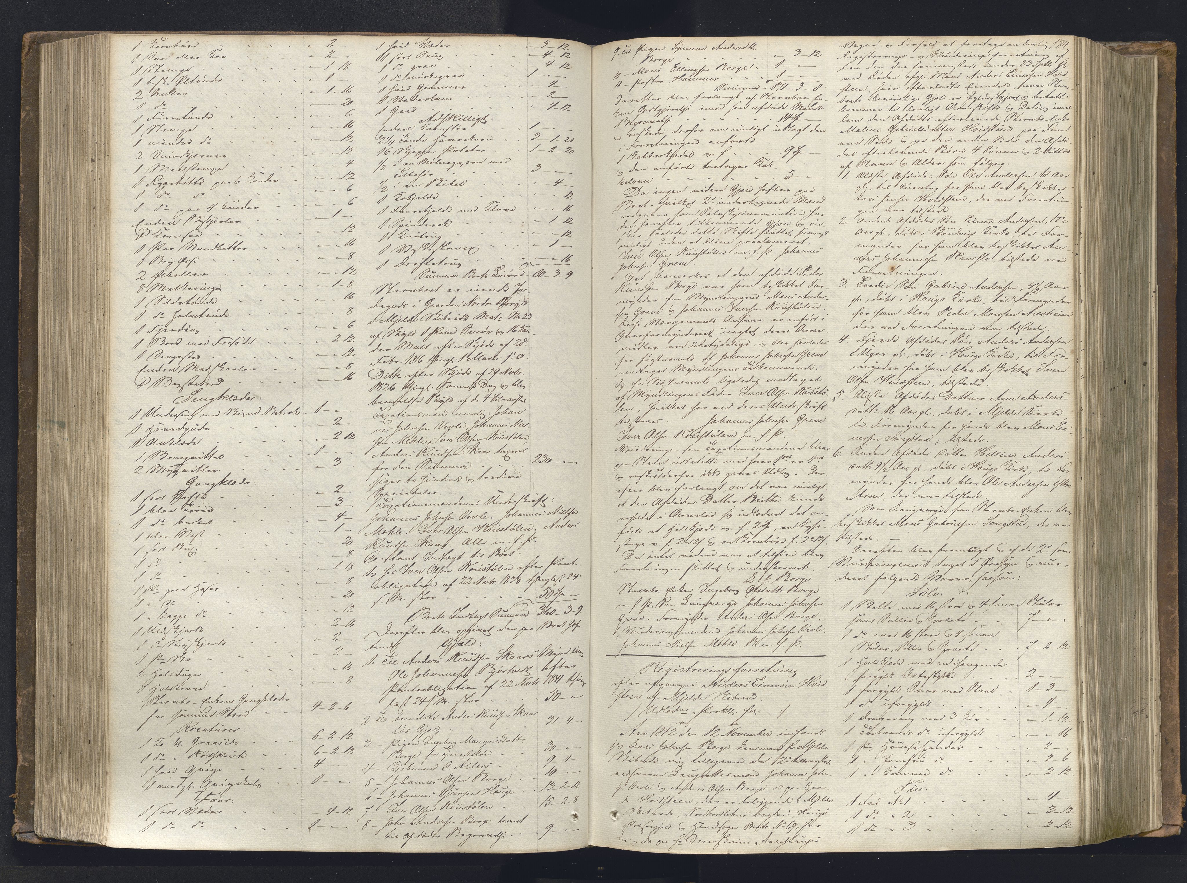 Nordhordland sorenskrivar, AV/SAB-A-2901/1/H/Hb/L0001: Registreringsprotokollar, 1841-1845, p. 184