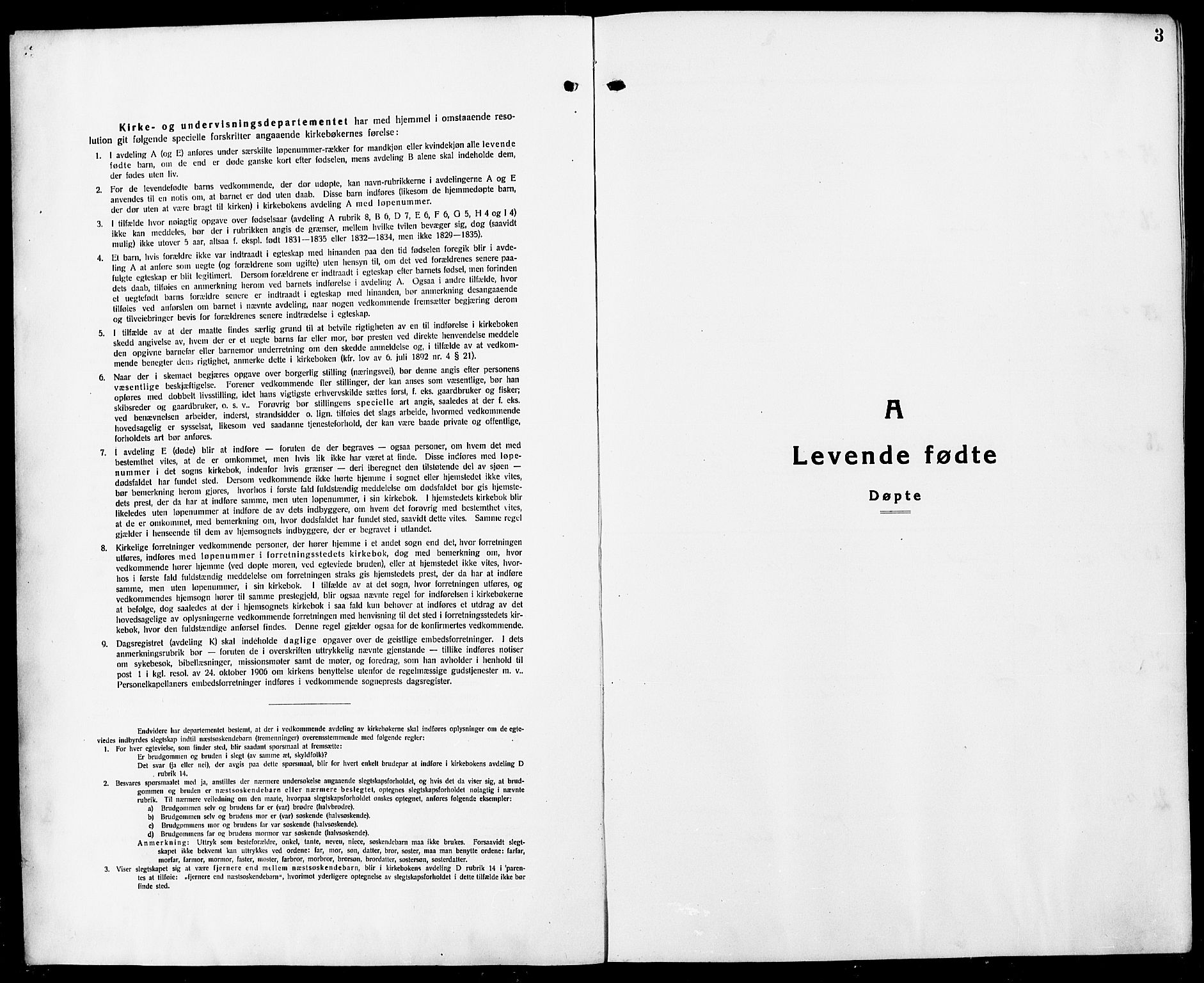 Ministerialprotokoller, klokkerbøker og fødselsregistre - Nordland, SAT/A-1459/861/L0878: Parish register (copy) no. 861C04, 1917-1928, p. 3
