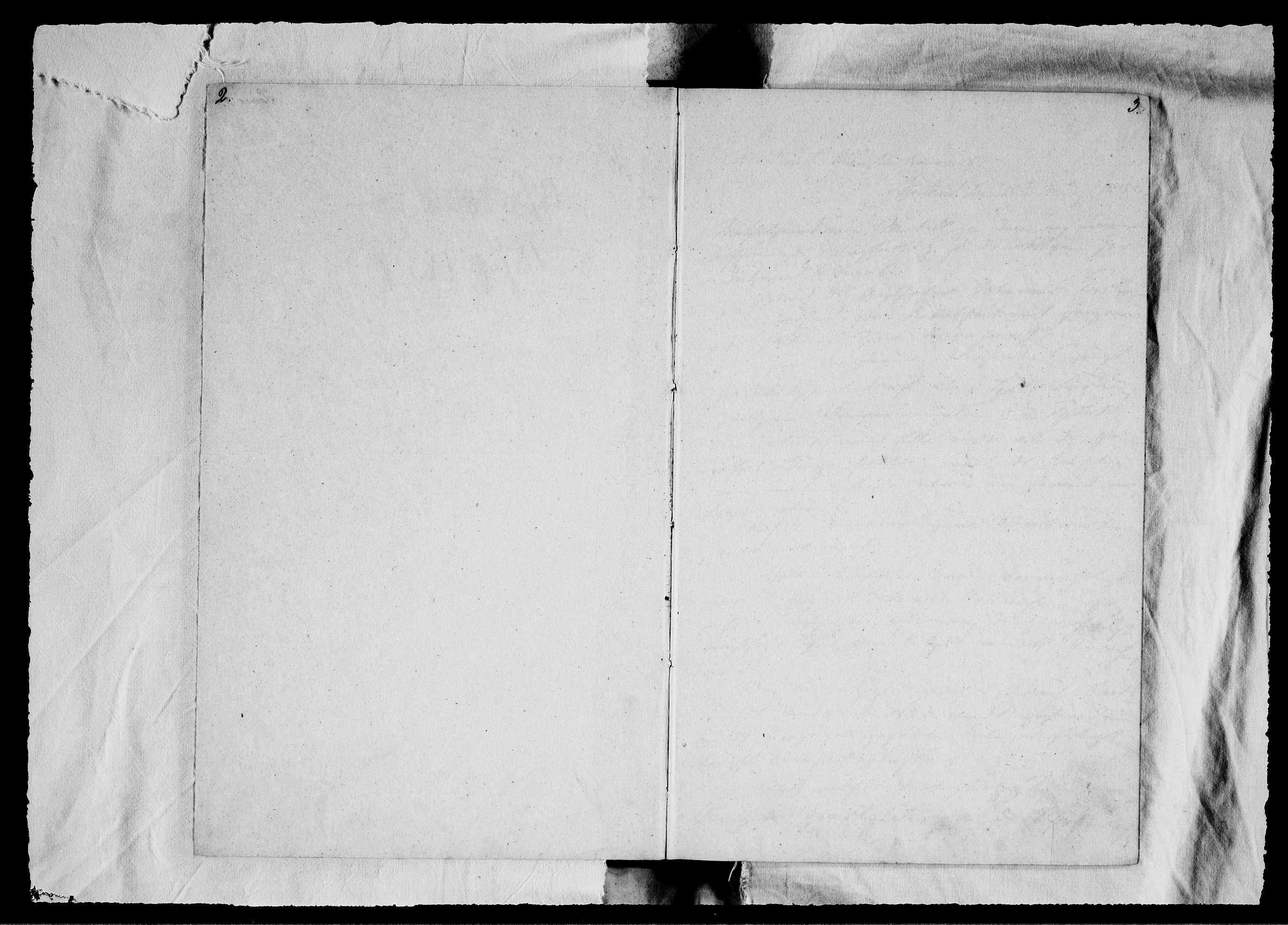 Modums Blaafarveværk, RA/PA-0157/G/Gb/L0088/0001: -- / Kopibok, ført av Bøbert, 1832-1834, p. 3