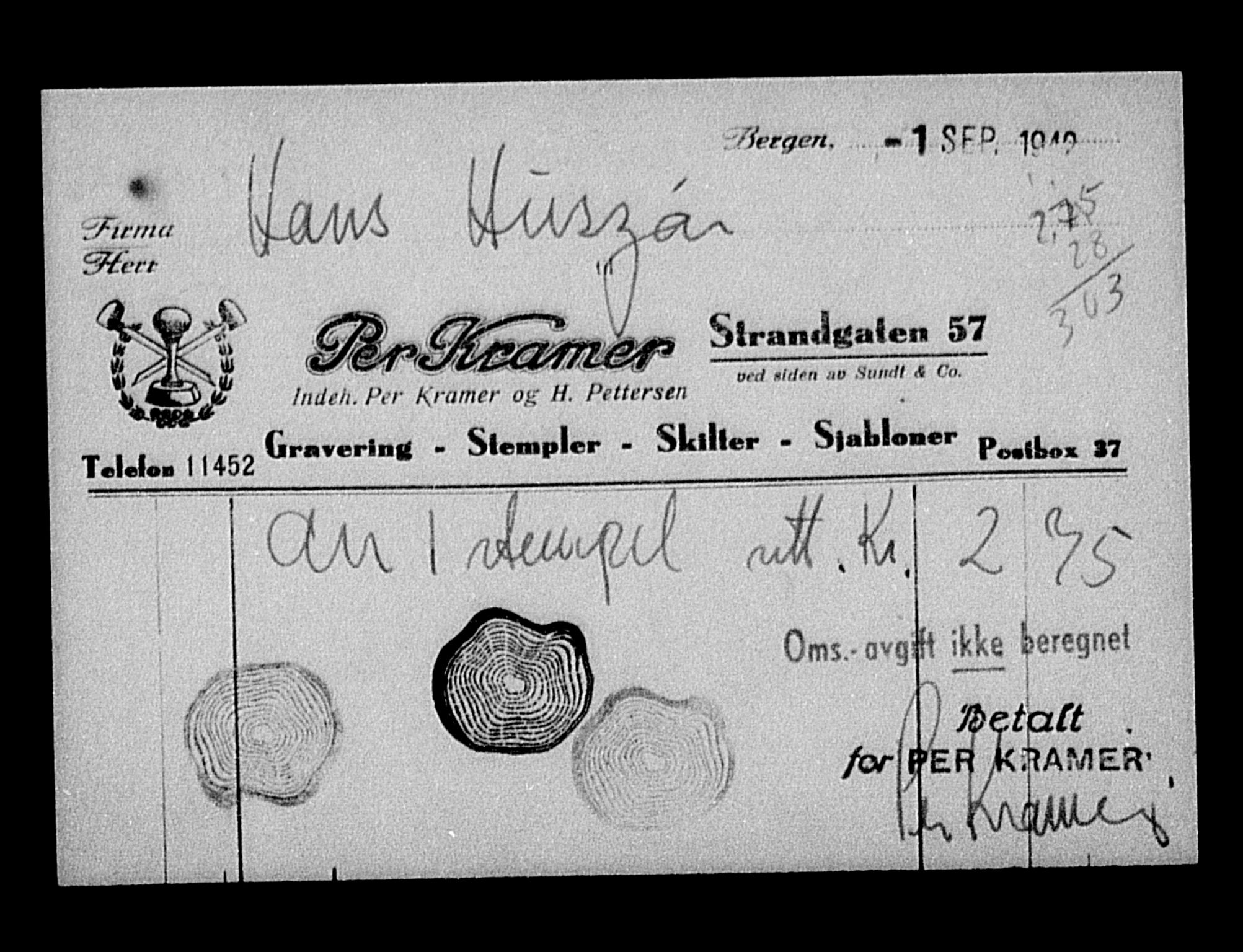 Justisdepartementet, Tilbakeføringskontoret for inndratte formuer, AV/RA-S-1564/H/Hc/Hcd/L0999: --, 1945-1947, p. 375