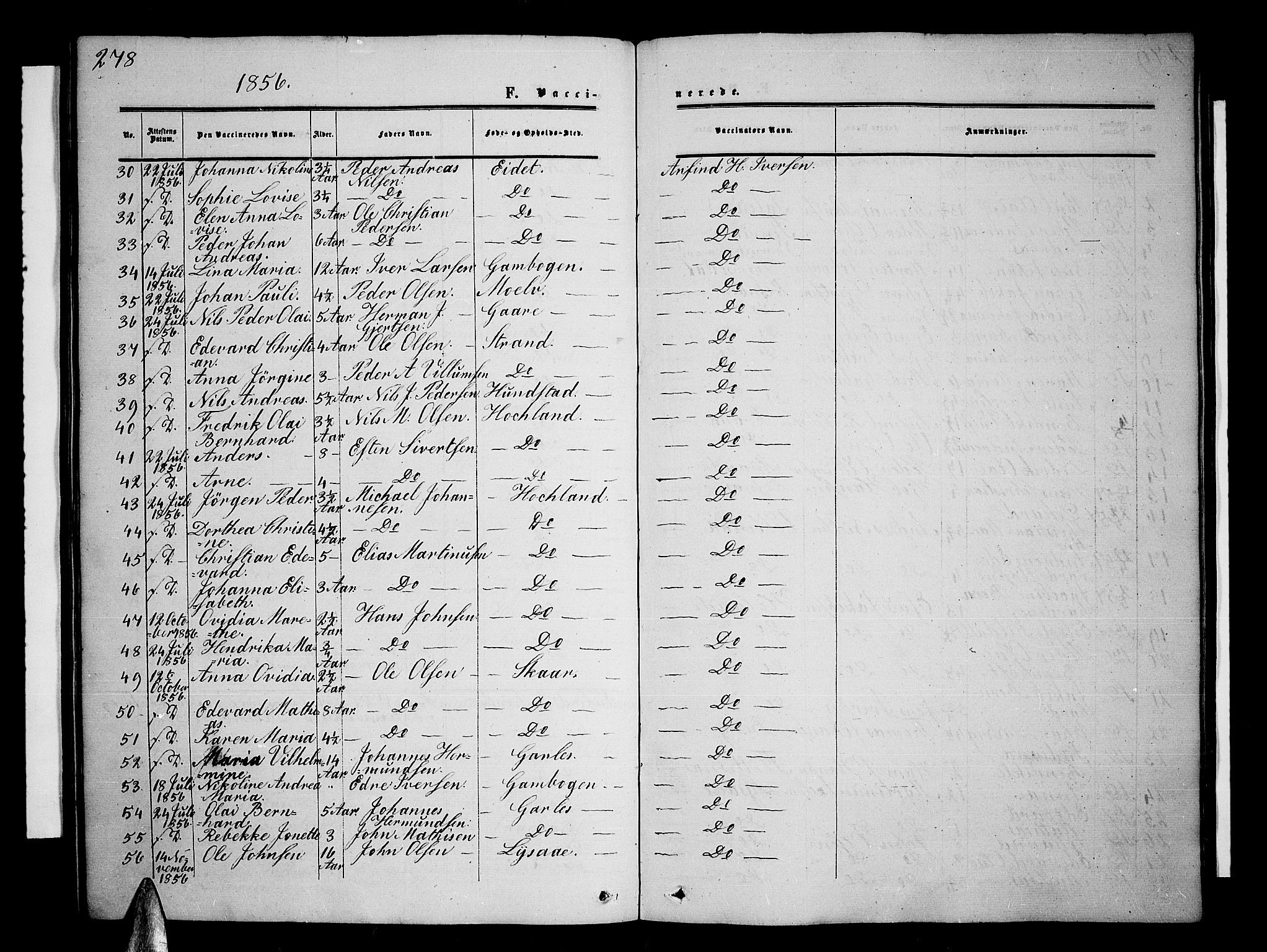 Kvæfjord sokneprestkontor, SATØ/S-1323/G/Ga/Gab/L0003klokker: Parish register (copy) no. 3, 1856-1870, p. 278